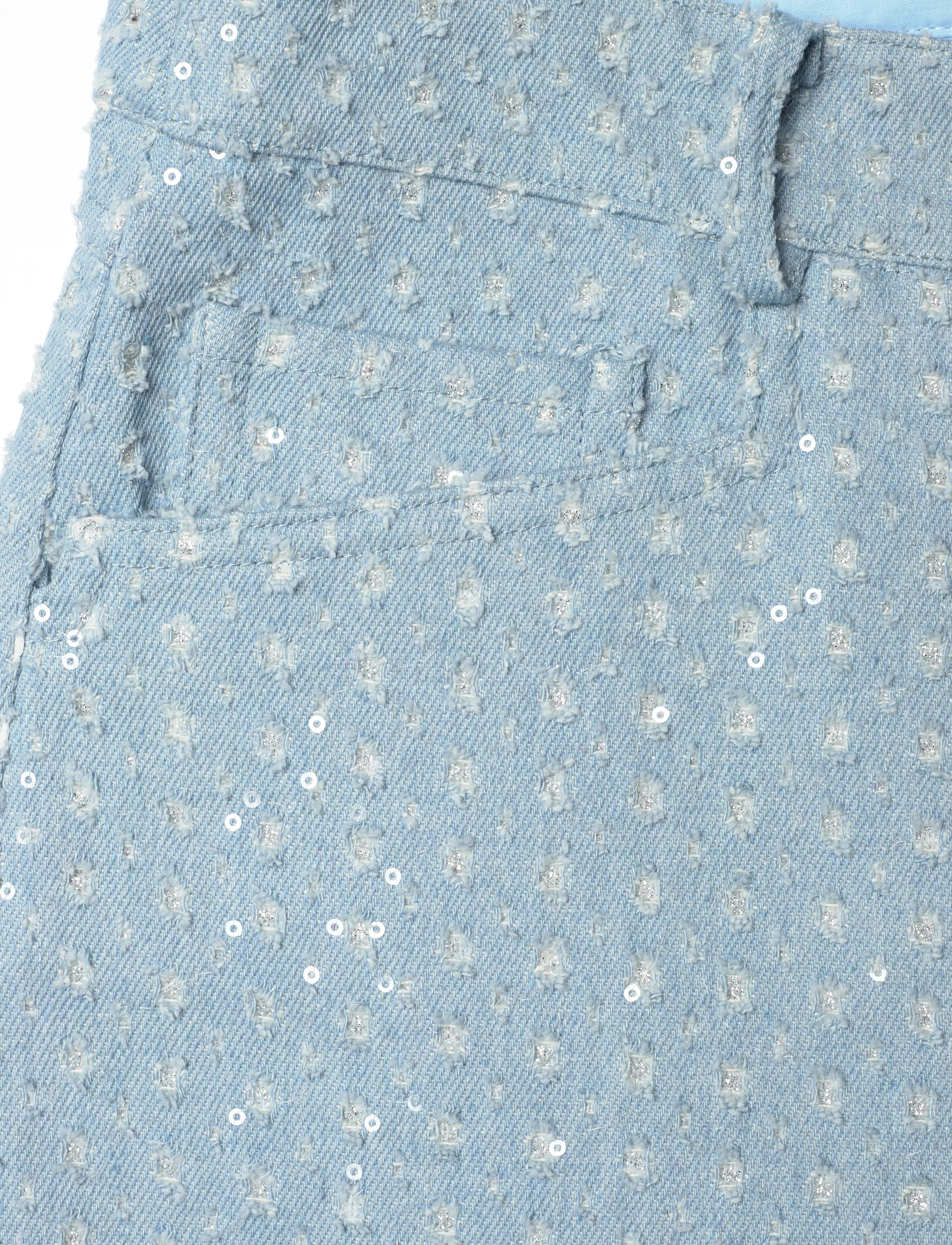 Dante6 - Pearldrop embellished pants - pantalons larges - sky blue - 4