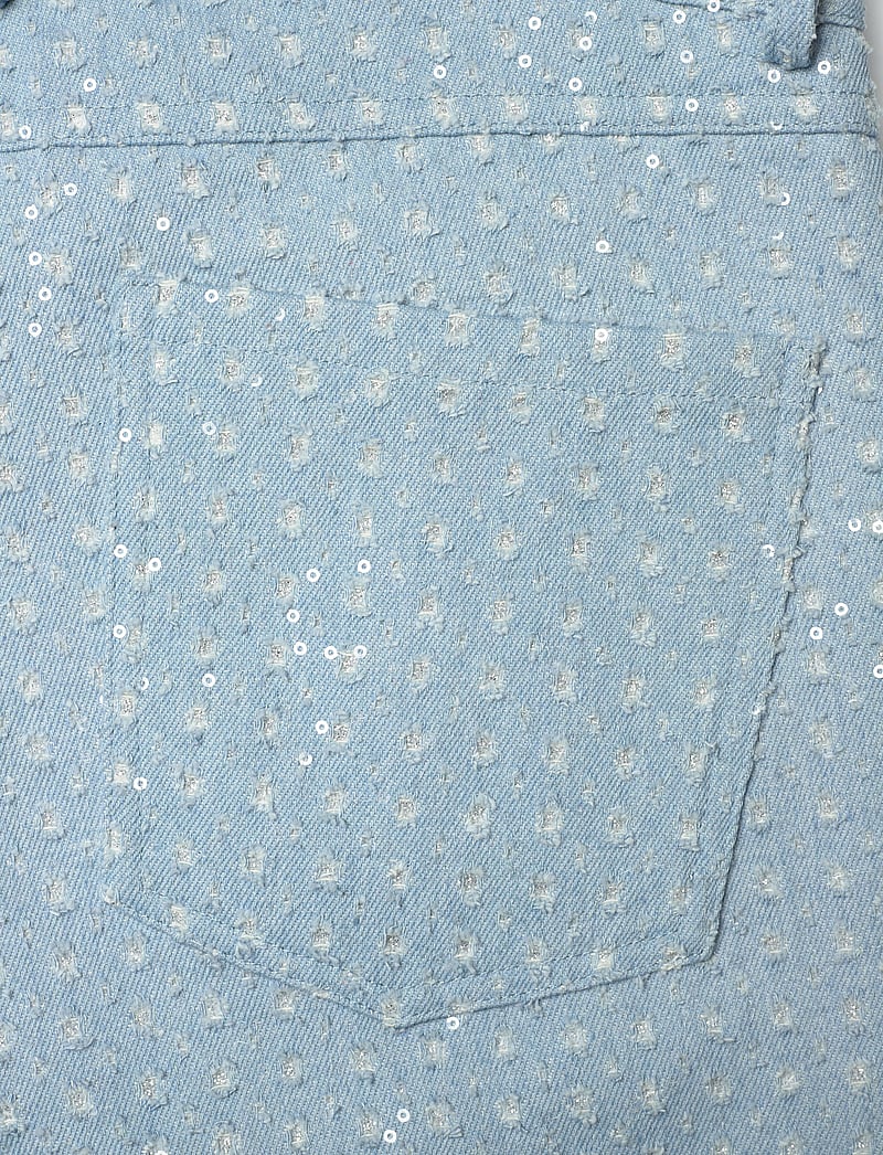 Dante6 - Pearldrop embellished pants - brede jeans - sky blue - 5