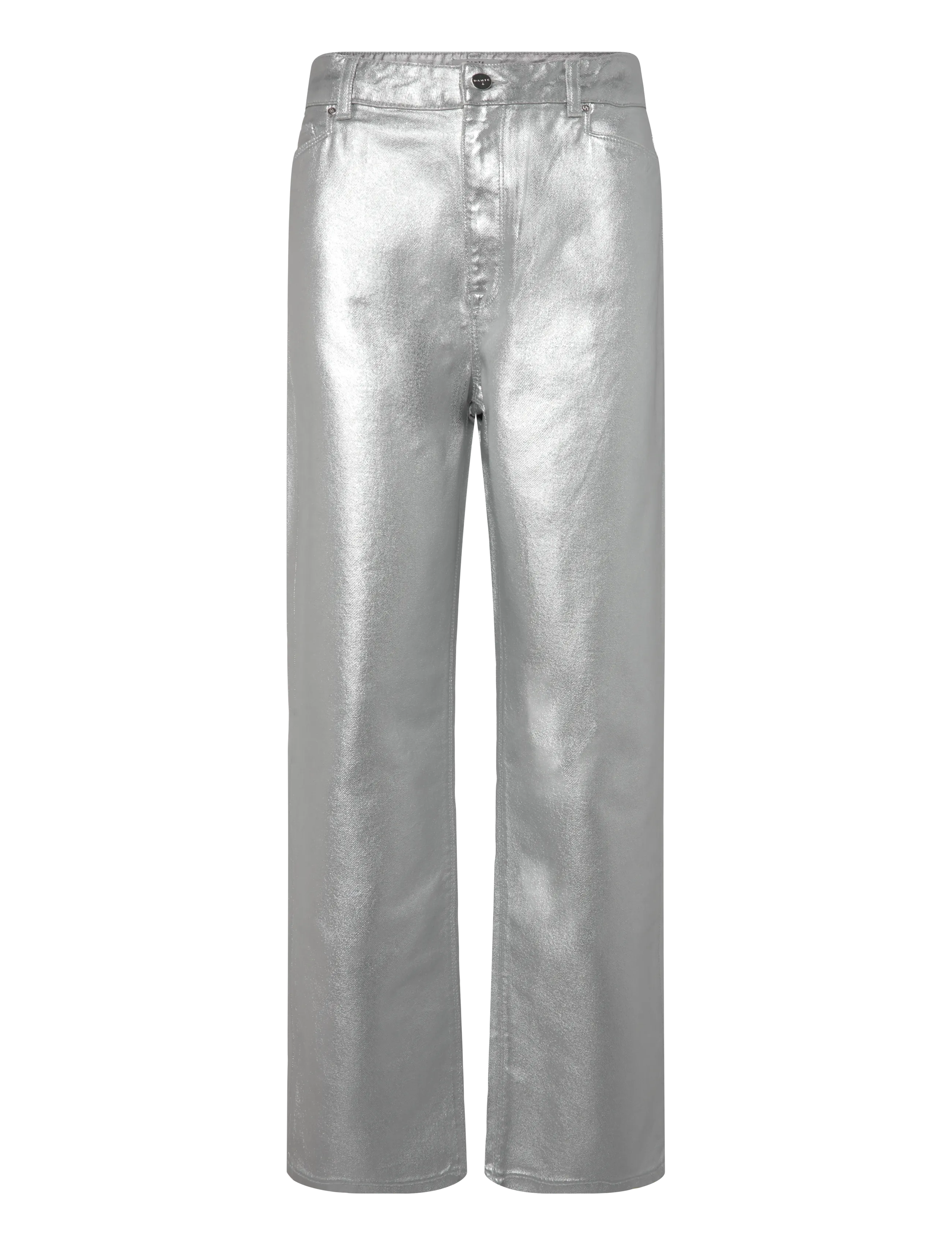 Dante6 Dante6-Axelle straight metallic jeans - Jeansmode - SILVER-PLATED / silver