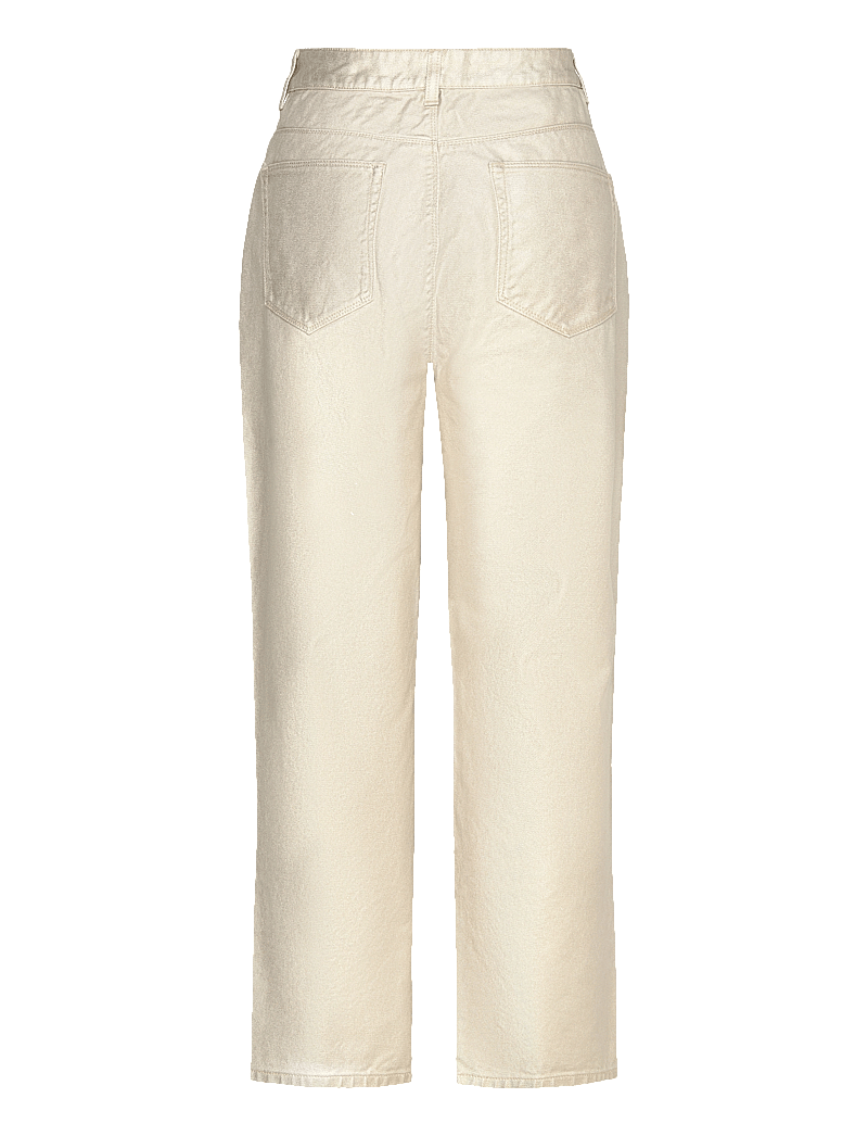 Dante6 - Dante6-Axelle metallic straight cropped jeans - straight jeans - champagne metallic - 1