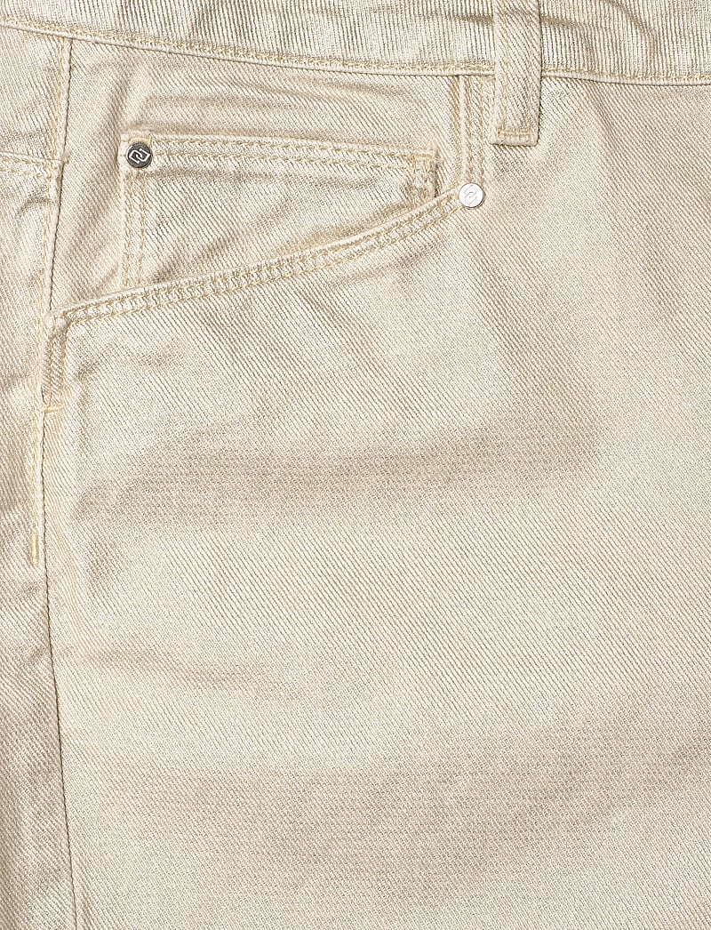 Dante6 - Dante6-Axelle metallic straight cropped jeans - straight jeans - champagne metallic - 2