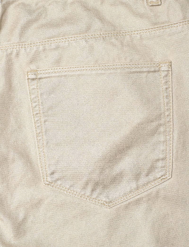 Dante6 - Dante6-Axelle metallic straight cropped jeans - straight jeans - champagne metallic - 4