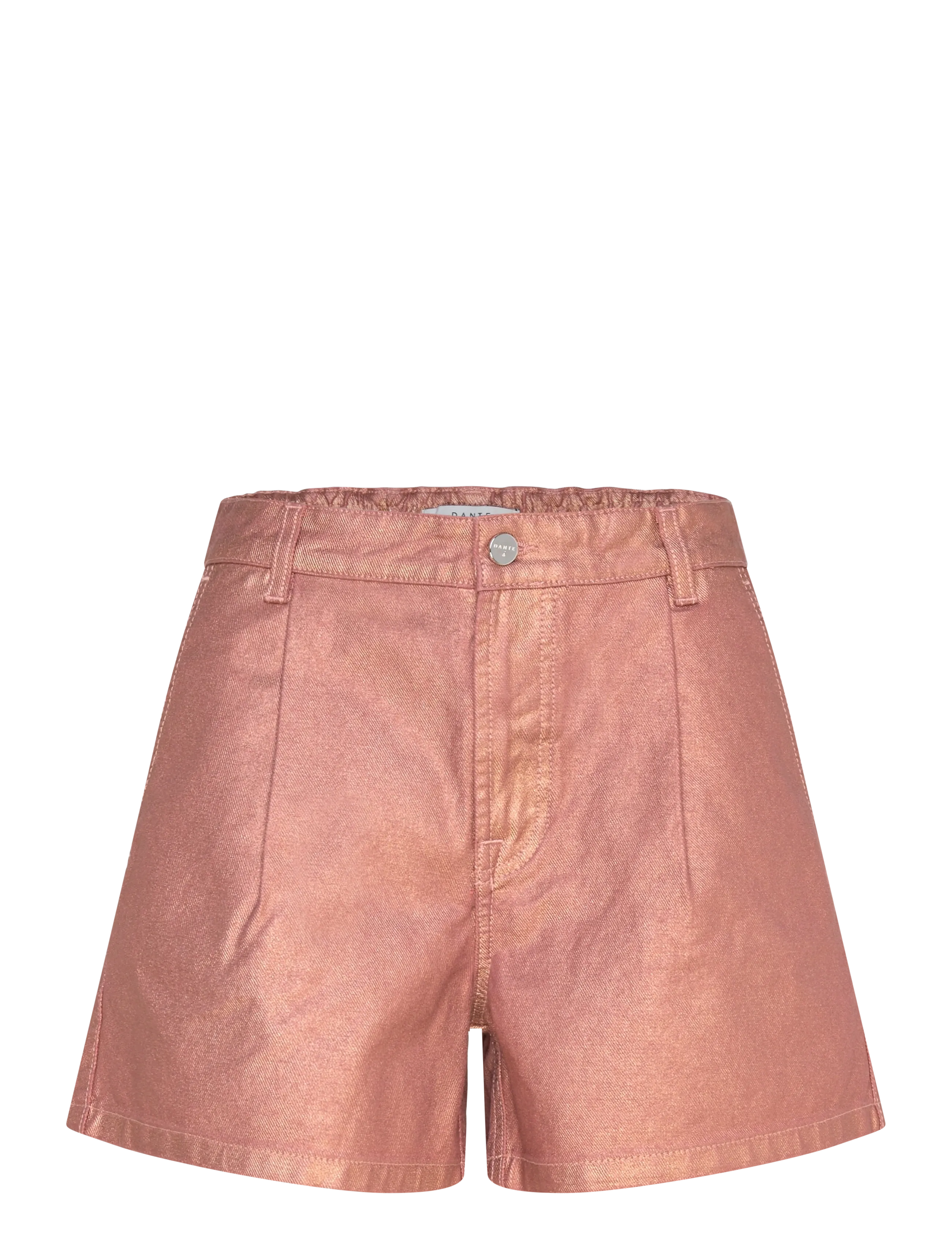 Dante6 Dante6-Veralyn metallic jeans shorts - Shorts - ROSE METALLIC / pink/rose