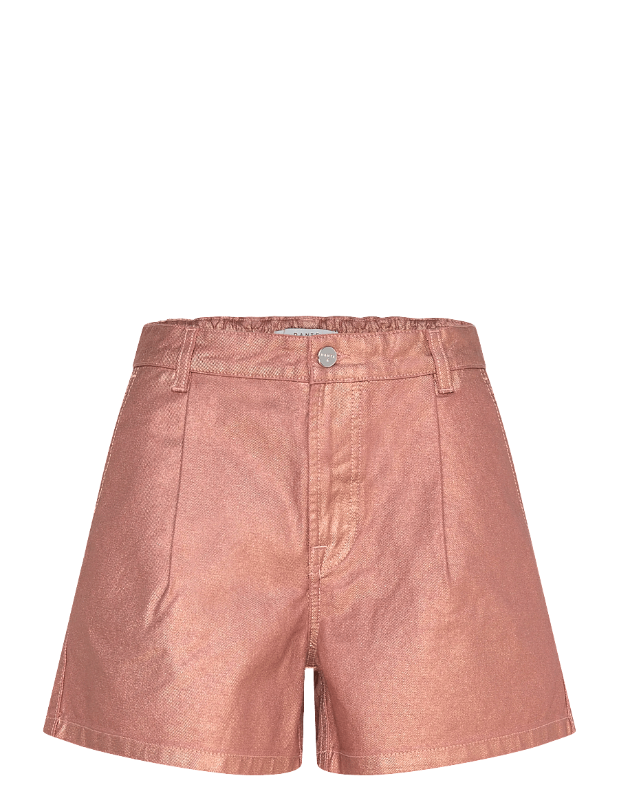 Dante6 - Dante6-Veralyn metallic jeans shorts - jeansshorts - rose metallic - 0
