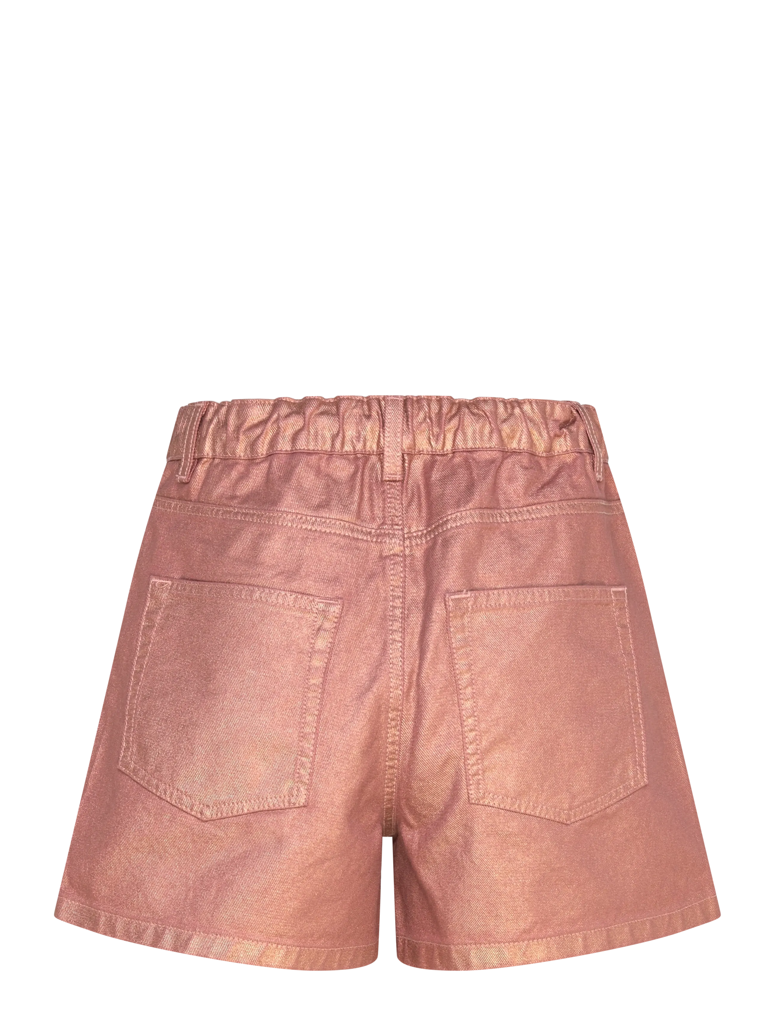 Dante6 - Dante6-Veralyn metallic jeans shorts - jeansshorts - rose metallic - 1