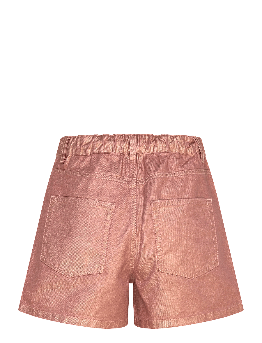 Dante6 - Dante6-Veralyn metallic jeans shorts - jeansshorts - rose metallic - 1