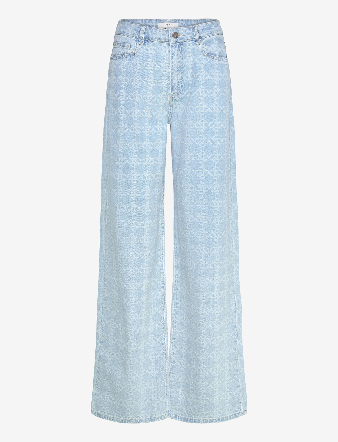 Dante6 - Dante6-Nuit wideleg monogram jeans - hosen mit weitem bein - skywash blue - 0