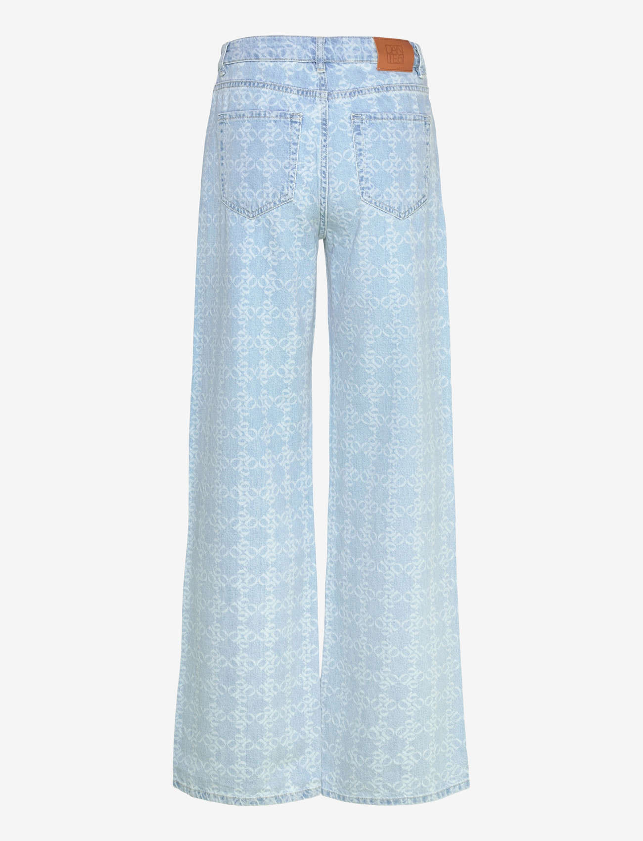Dante6 - Dante6-Nuit wideleg monogram jeans - hosen mit weitem bein - skywash blue - 1