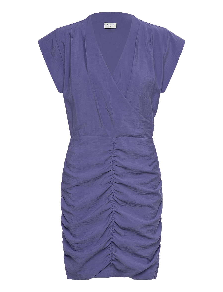 Dante6 - Dante6-Darcy drapey dress - omlottklänningar - twilight blue - 1