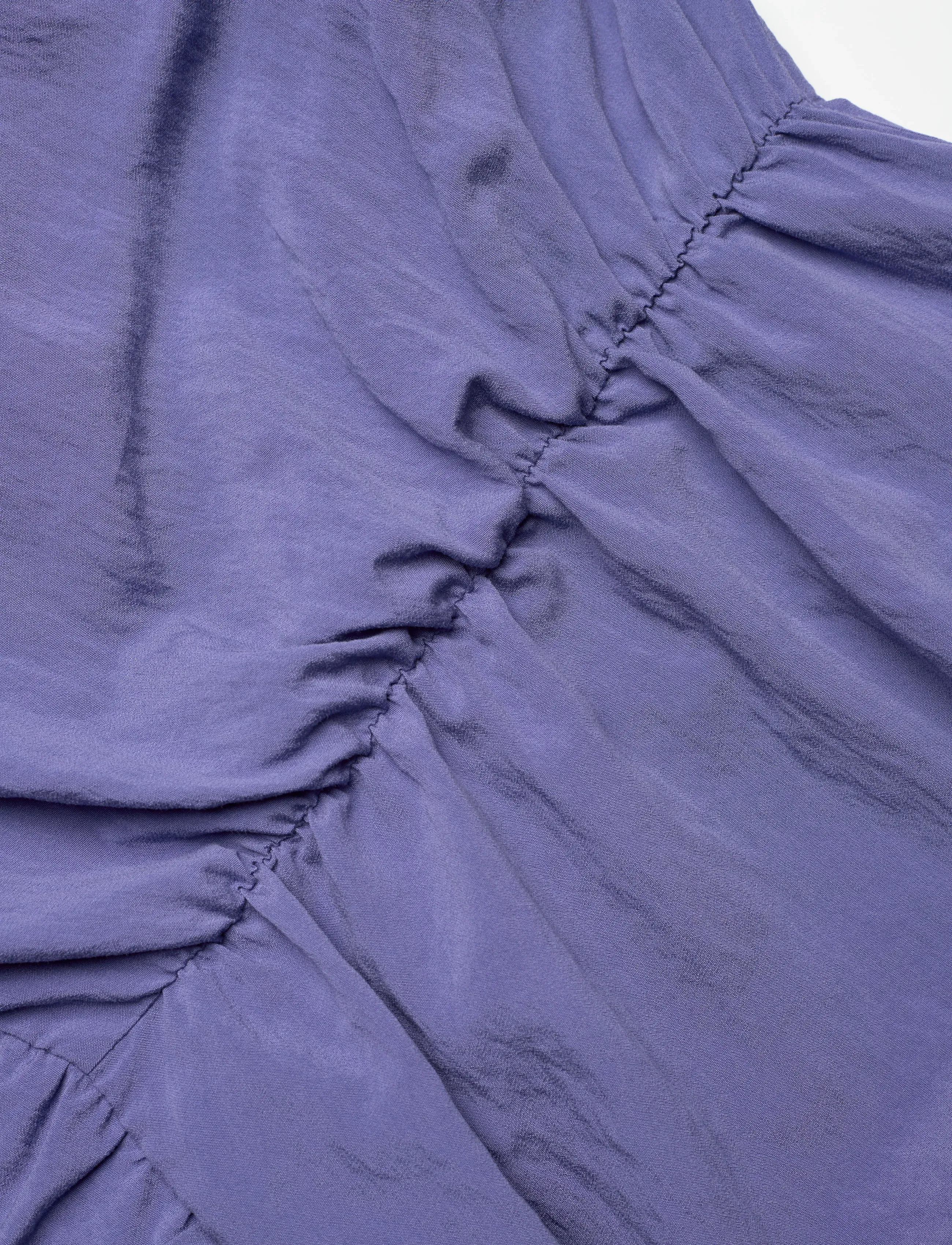 Dante6 - Dante6-Krissy drapey mini skirt - korte nederdele - twilight blue - 2
