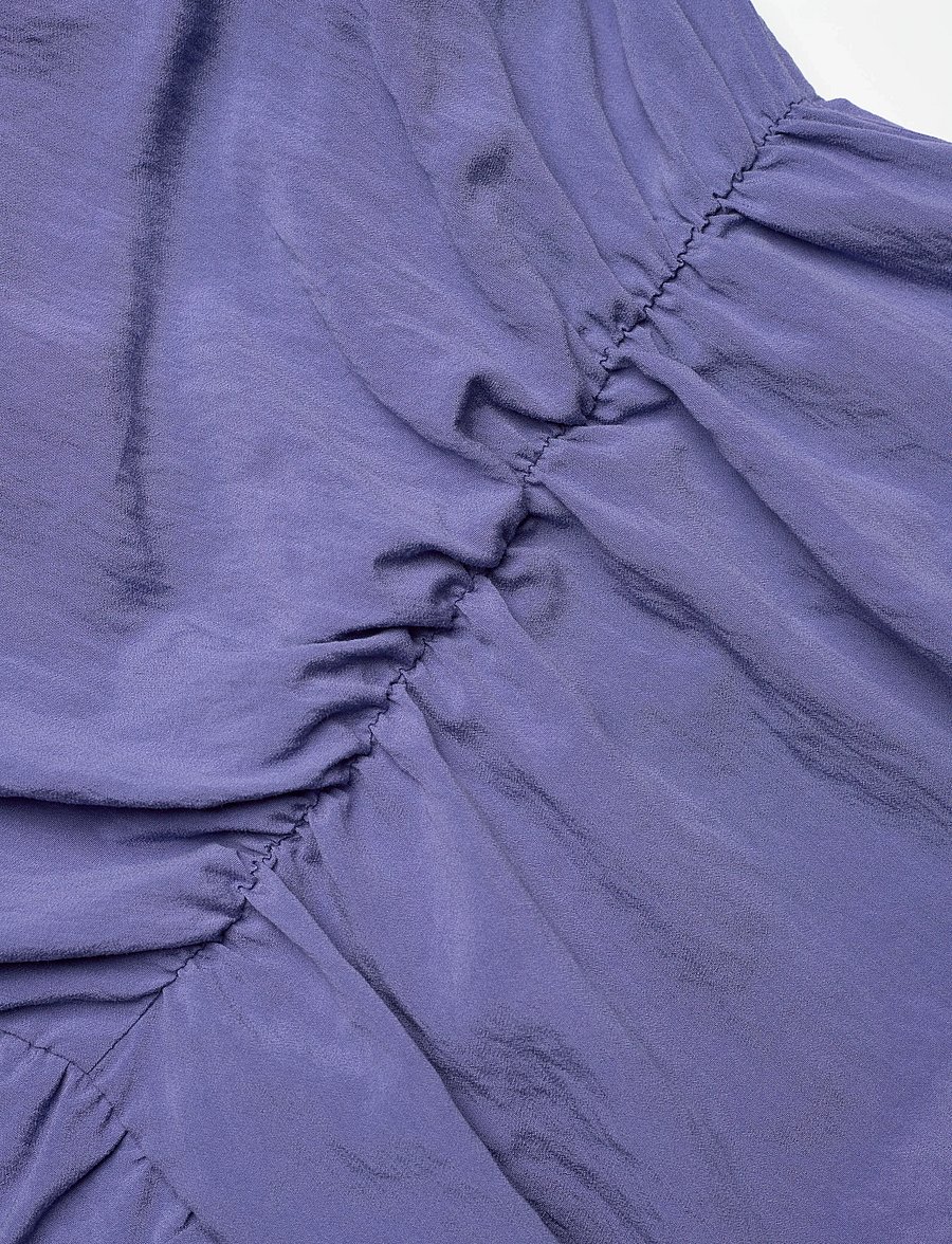 Dante6 - Dante6-Krissy drapey mini skirt - kurze röcke - twilight blue - 2