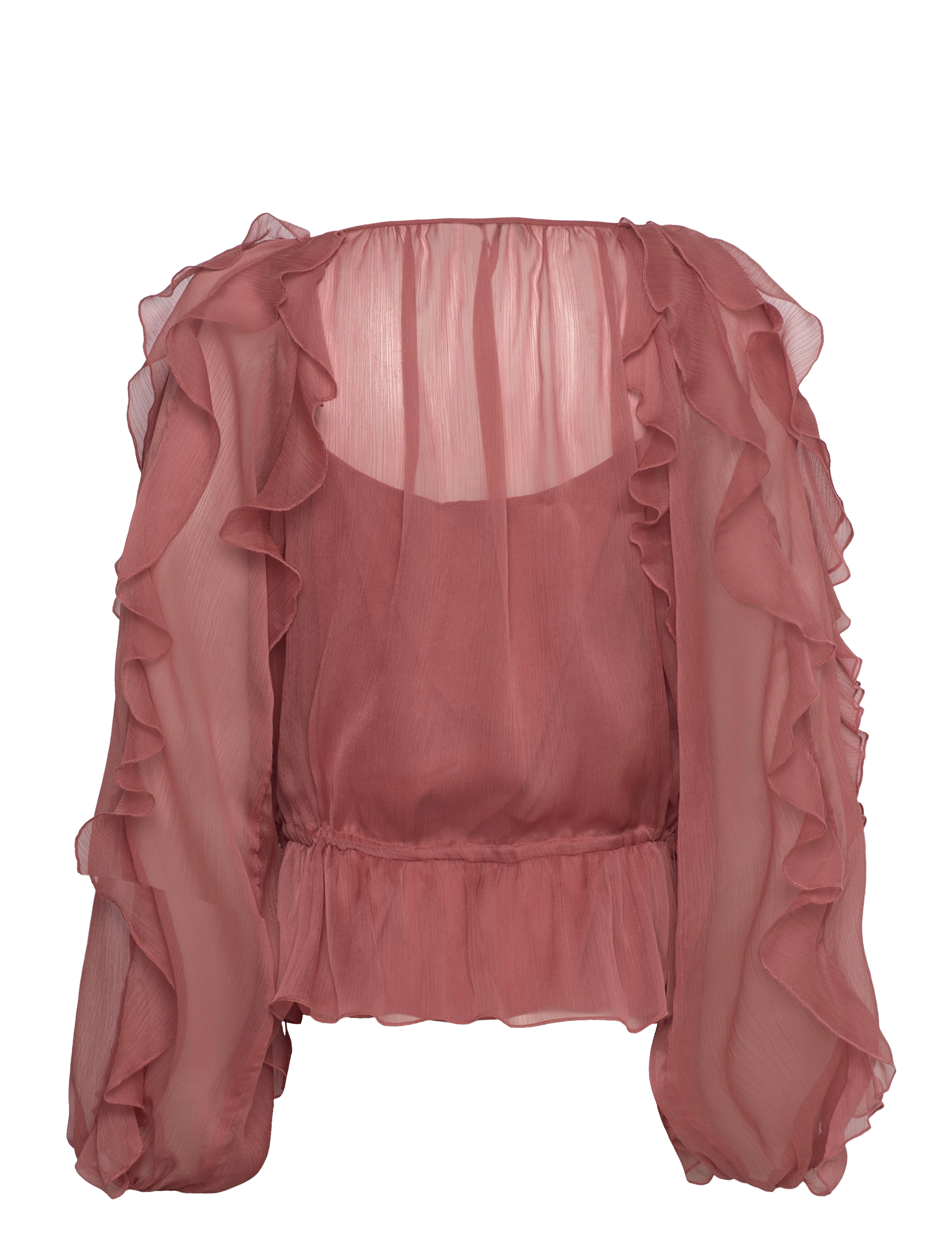 Dante6 - Dante6-Sinner boho chiffon top - amber glow - 2