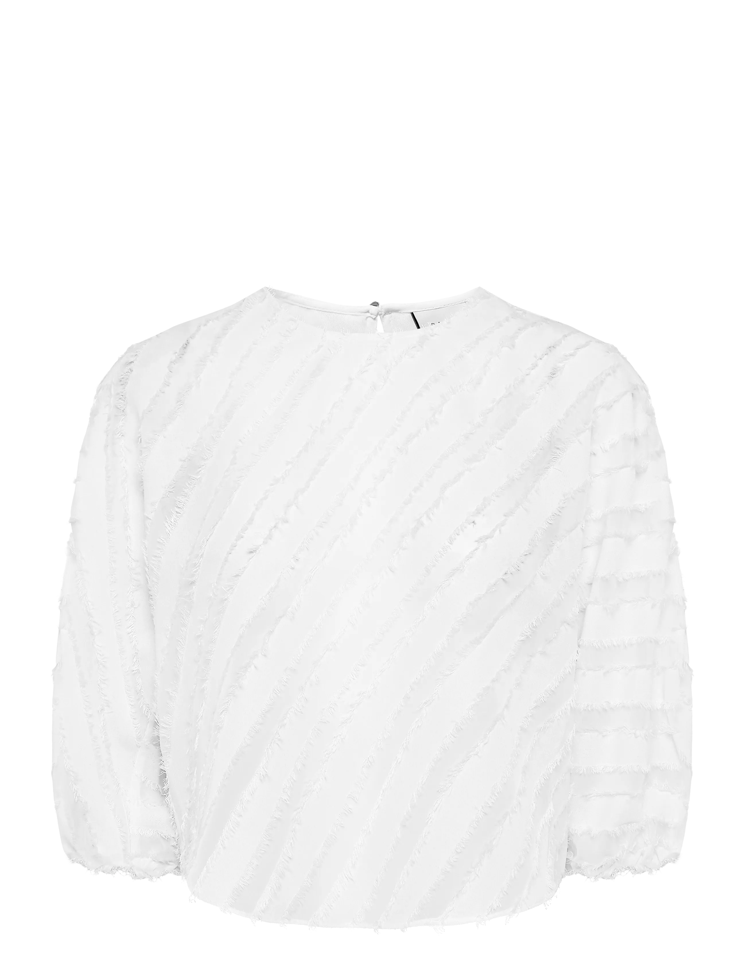 Dante6 Dante6-Giana balloon sleeve top - Blusen - MILK WHITE / white