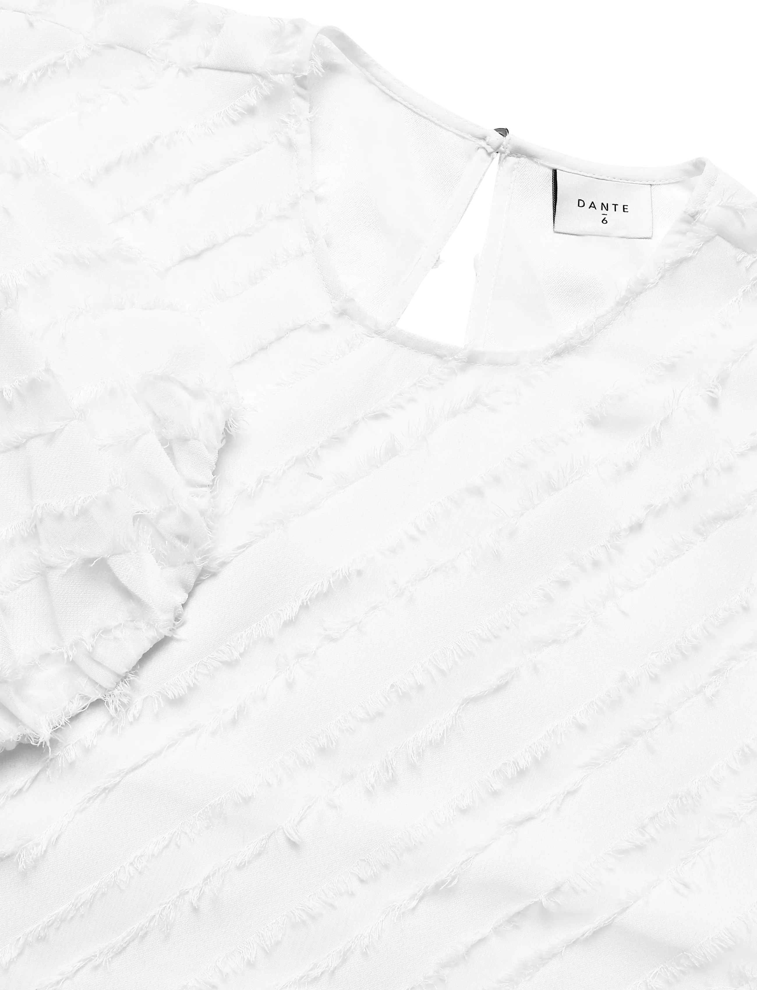 Dante6 - Dante6-Giana balloon sleeve top - milk white - 2