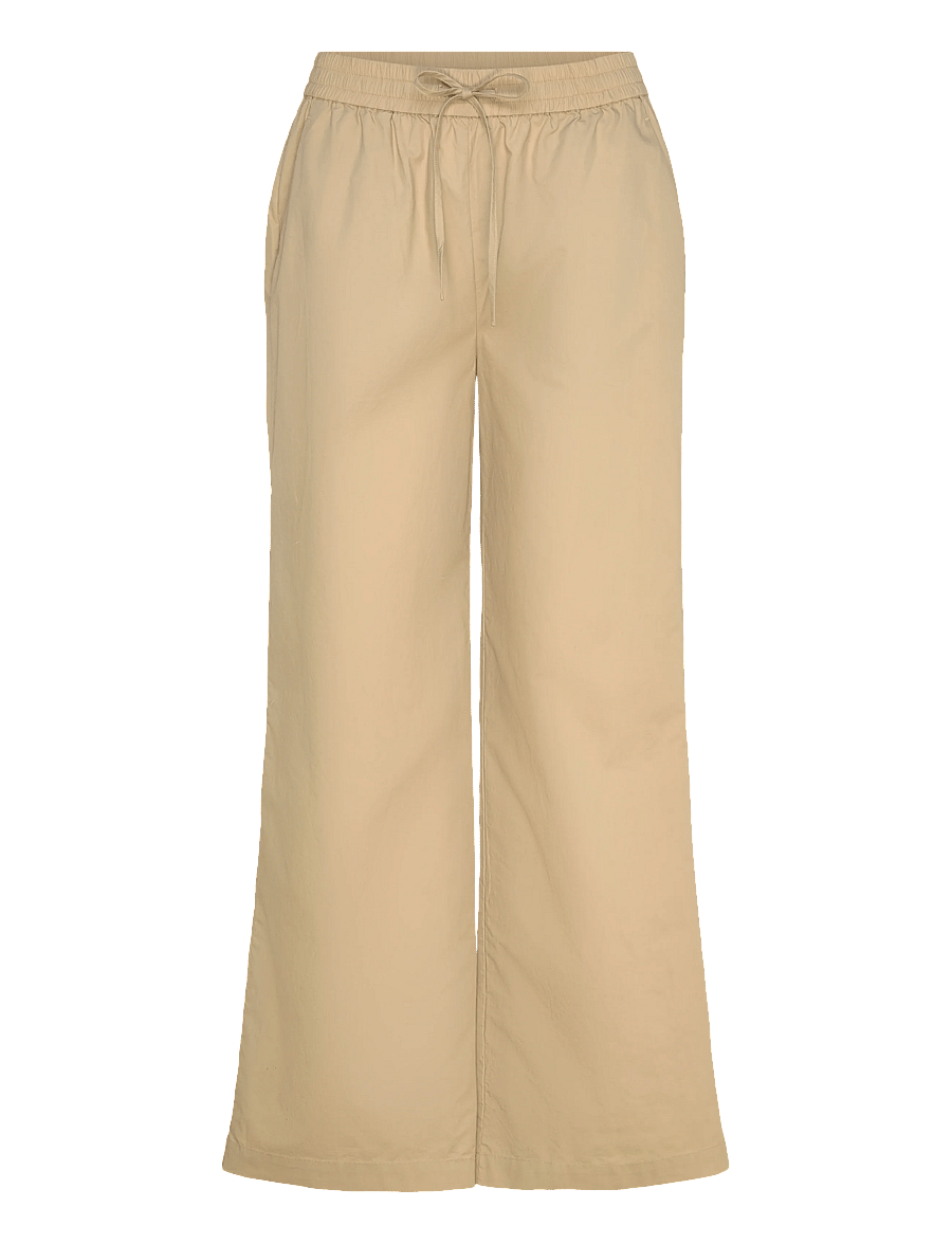 Dante6 - Dante6-Twinks wide leg pants - vida byxor - khaki cream - 0