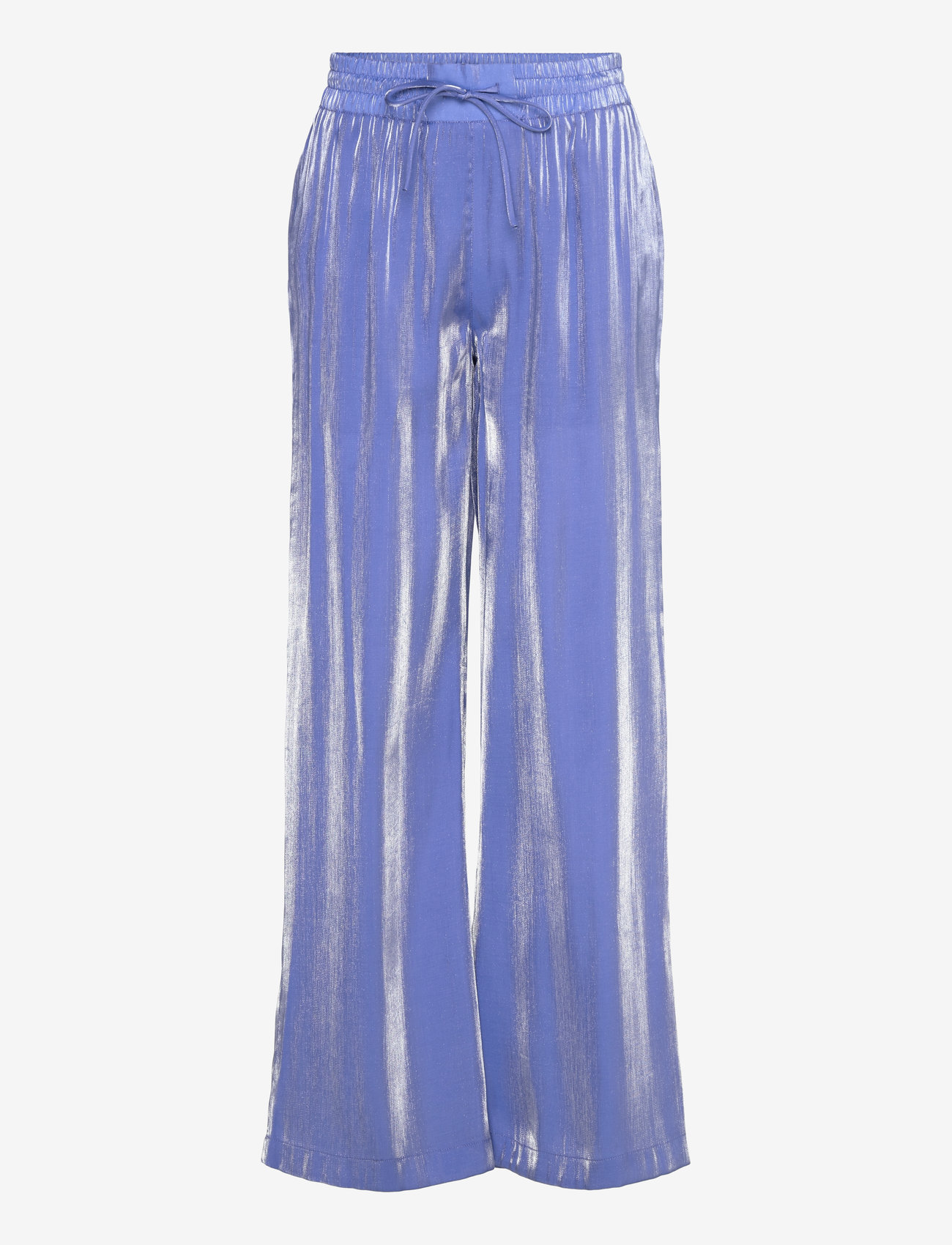 Dante6 - Dante6-Soir shimmer wide leg pants - hosen mit weitem bein - cornflower blue - 1