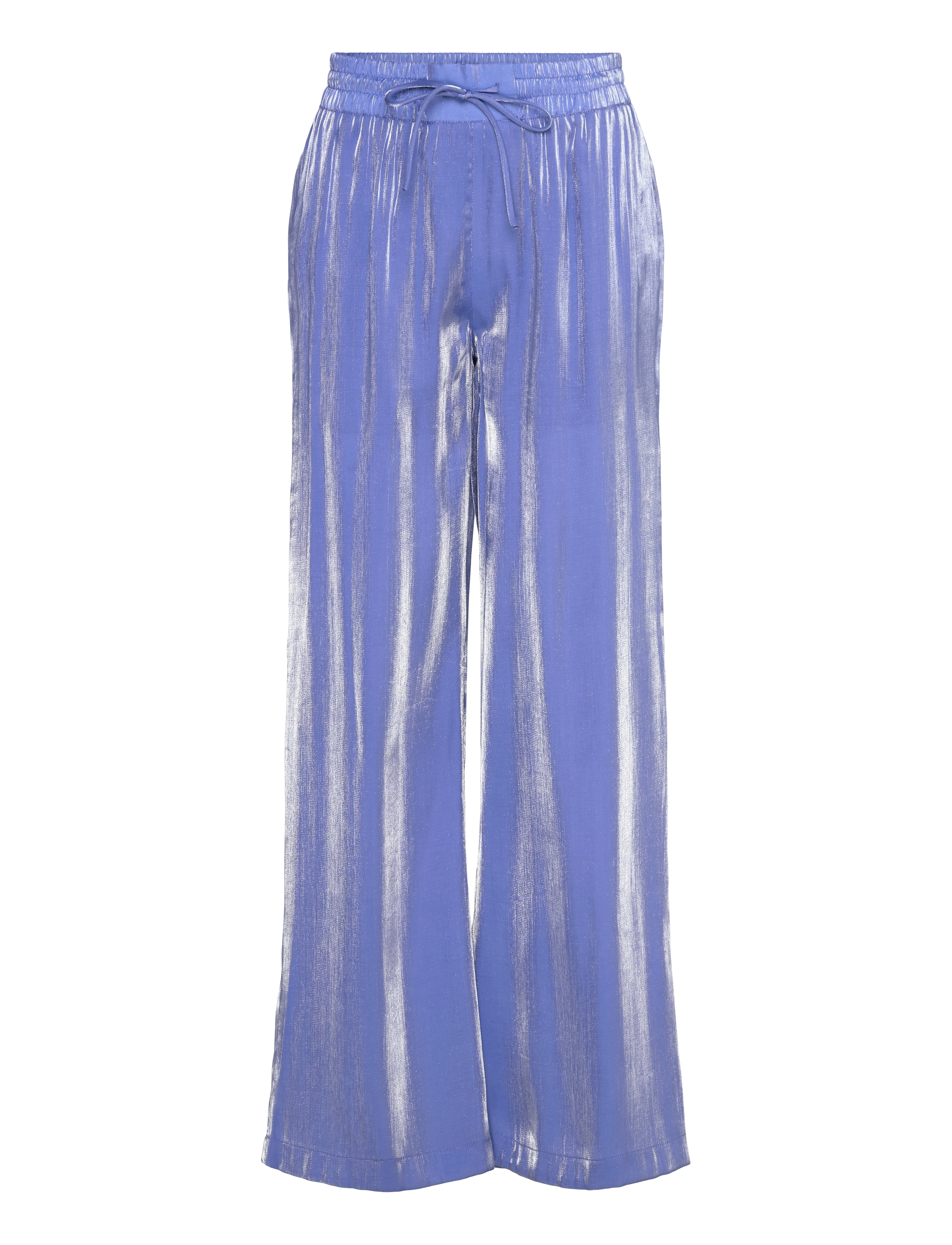 Dante6 Dante6-Soir shimmer wide leg pants - Kläder - CORNFLOWER BLUE / blue