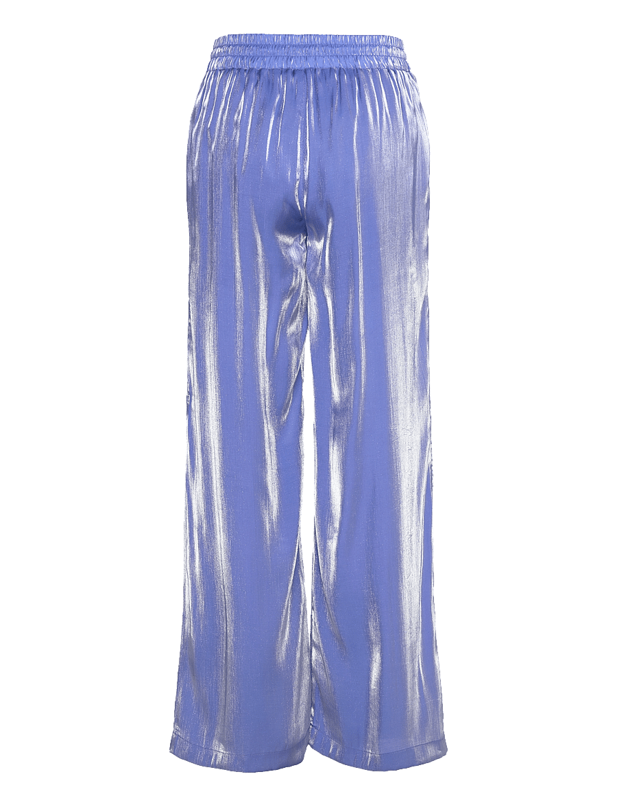 Dante6 - Dante6-Soir shimmer wide leg pants - hosen mit weitem bein - cornflower blue - 2