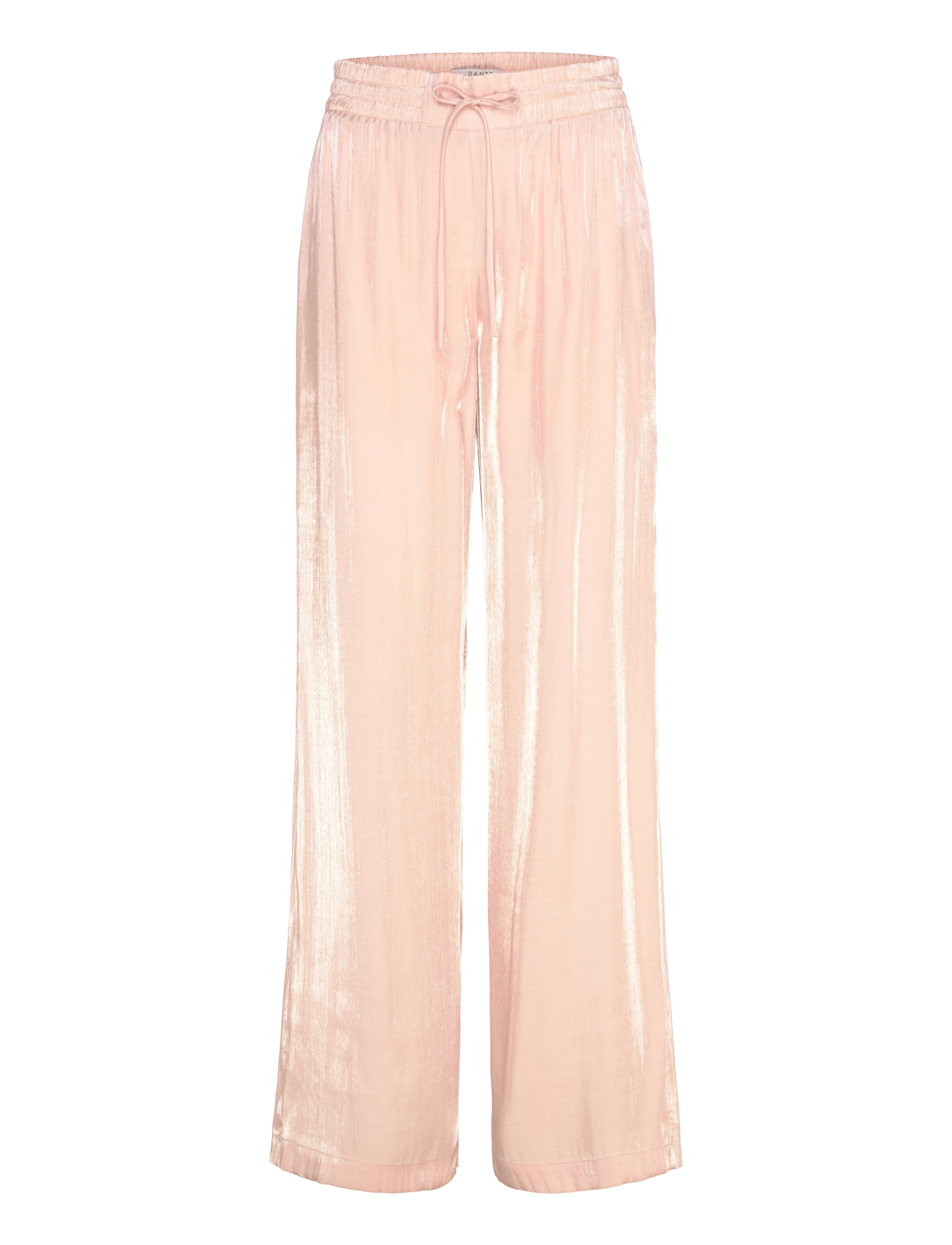 Dante6 Dante6-Soir shimmer wide leg pants - Kläder - PEACH FUZZ / pink/rose