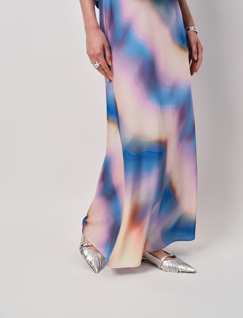 Dante6 - Dante6-Keshin printed satin maxi skirt - satinröcke - multicolour - 3