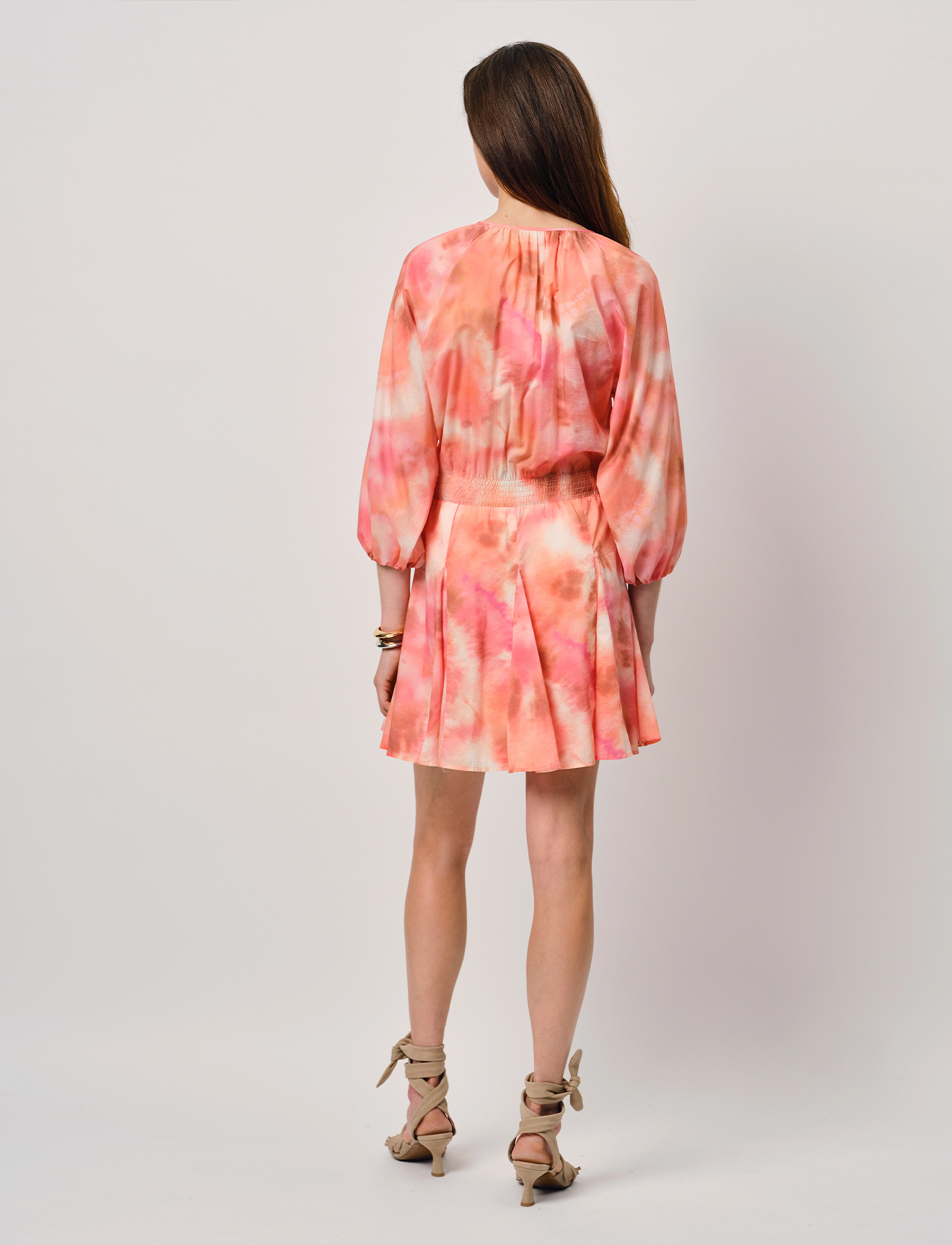 Dante6 - Dante6-Bolana bohemian printed dress - robes midi - multicolour - 4