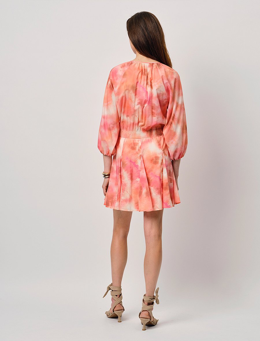 Dante6 - Dante6-Bolana bohemian printed dress - robes midi - multicolour - 4