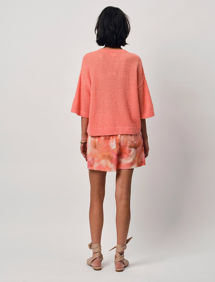 Dante6 - Dante6-Lavora printed shorts - paper-bag shorts - multicolour - 4