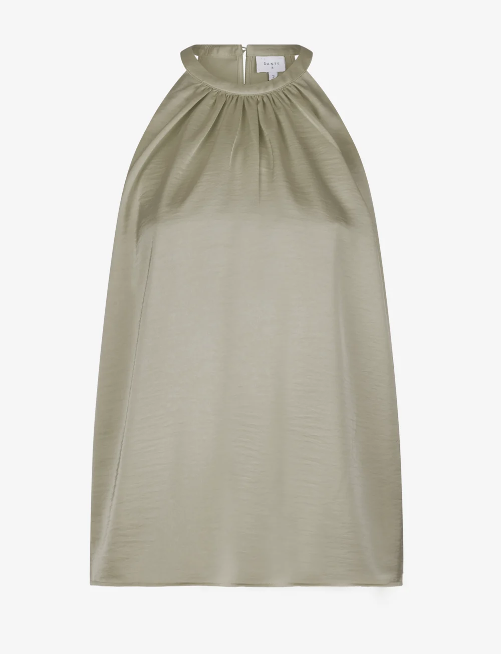 Dante6 - Dante6-Elody satin halter top - Ärmellose blusen - sunlit grass - 1
