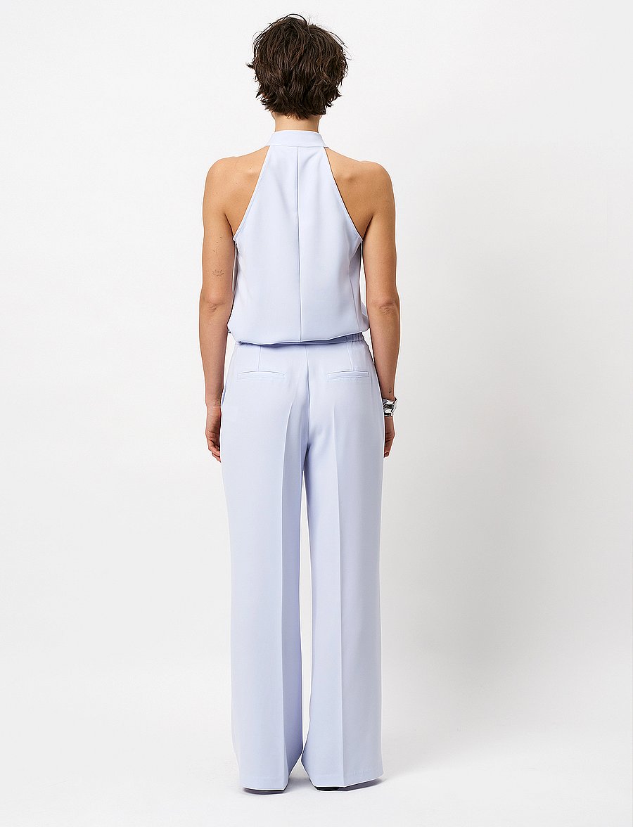 Dante6 - Dante6-Dece drapey halter top - tanktops - crystal blue - 4