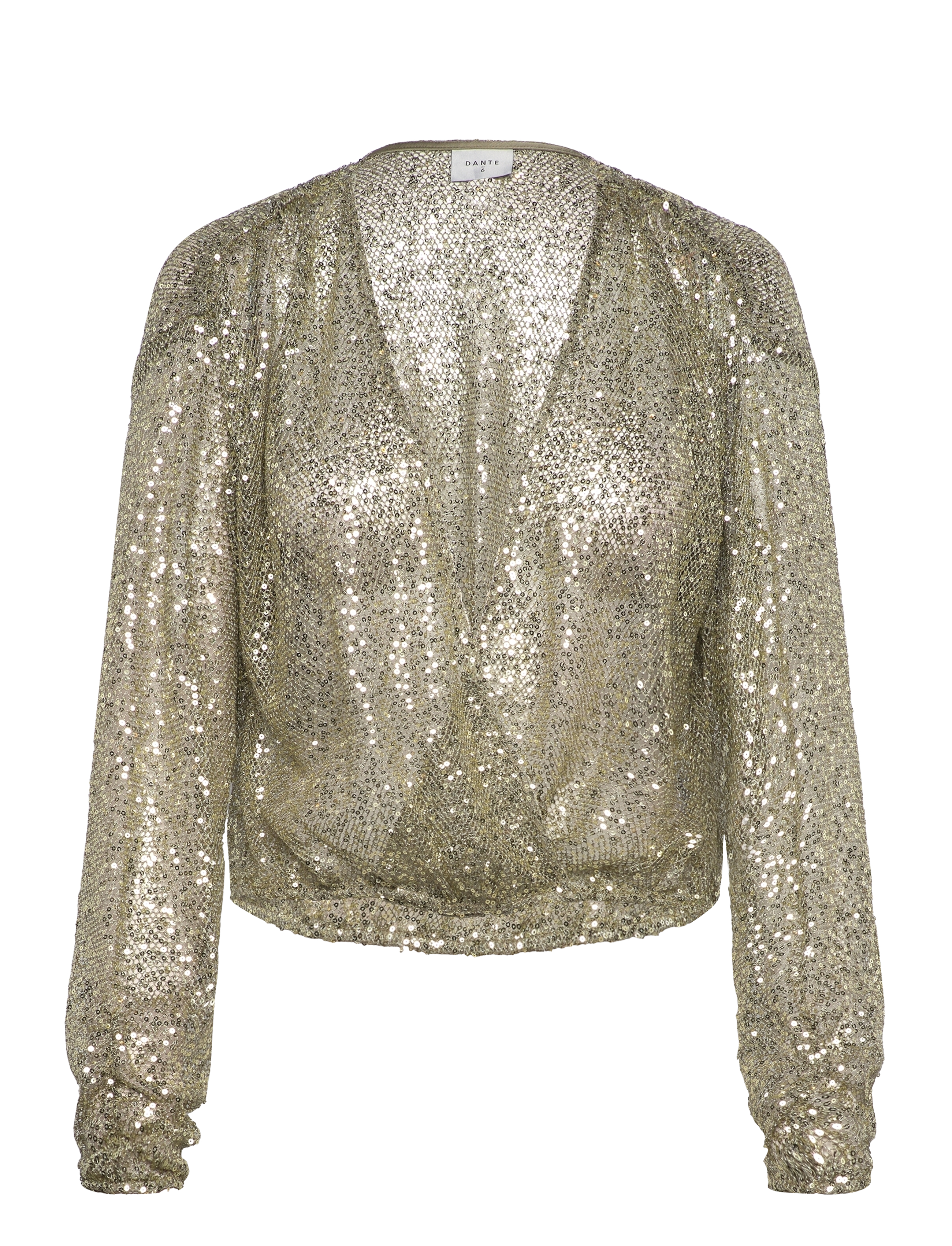 Dante6 - Dante6-Crazyabout sequins cardigan - sunlit grass - 1