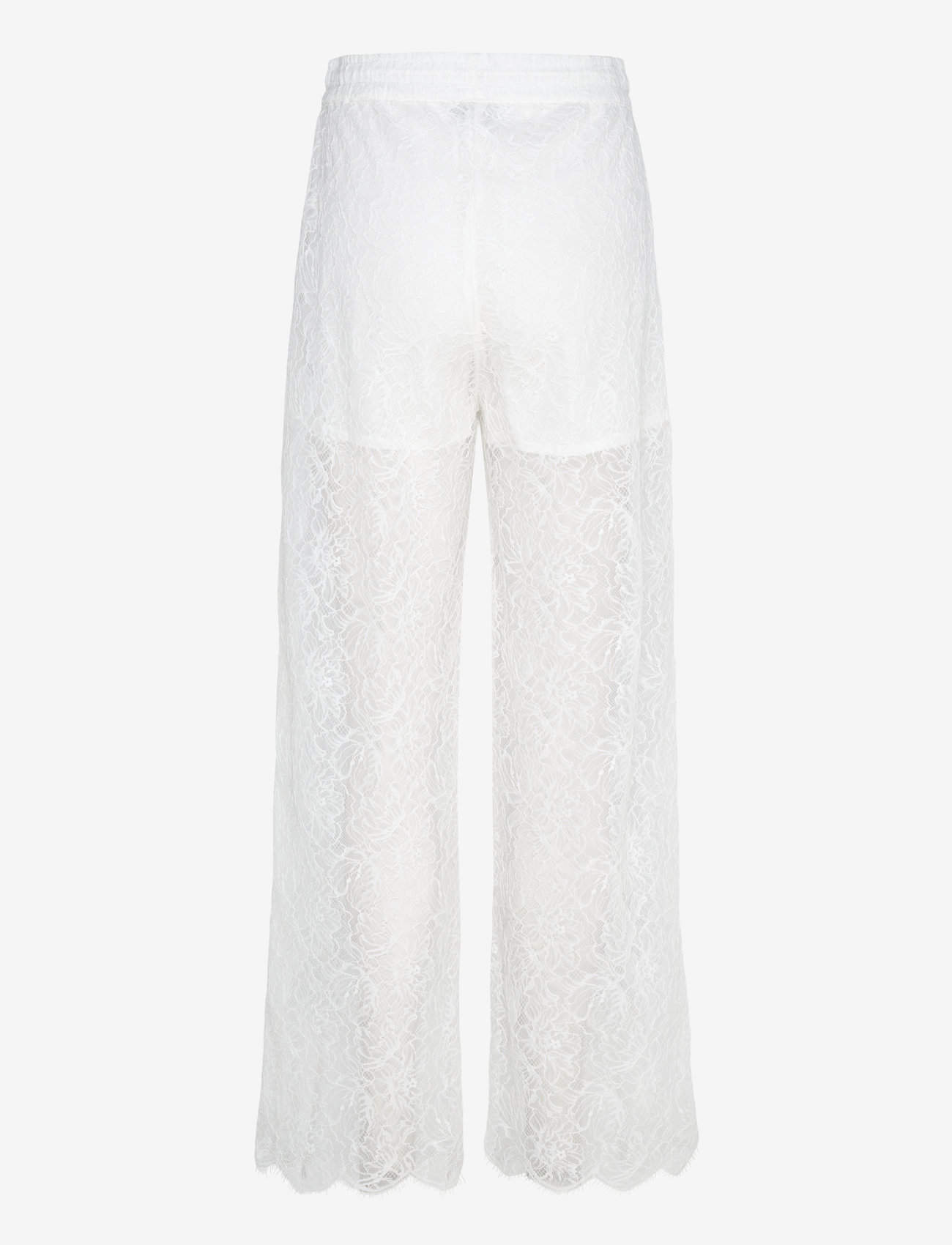 Dante6 - Dante6-Shiloh straight leg lace pants - bukser med brede ben - milk white - 2