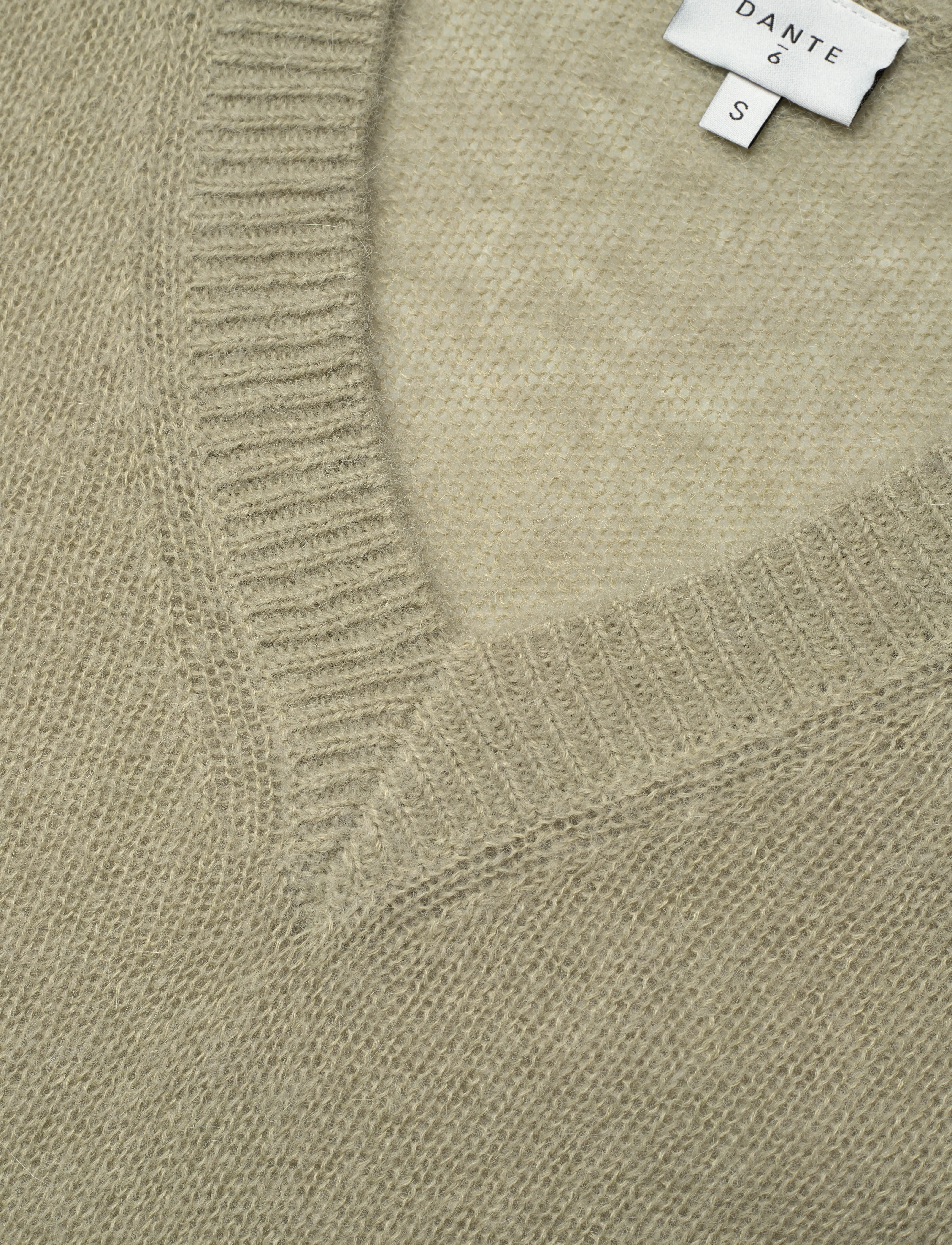 Dante6 - Dante6-Talya V-neck sweater - bluzy bez kaptura - sunlit grass - 5