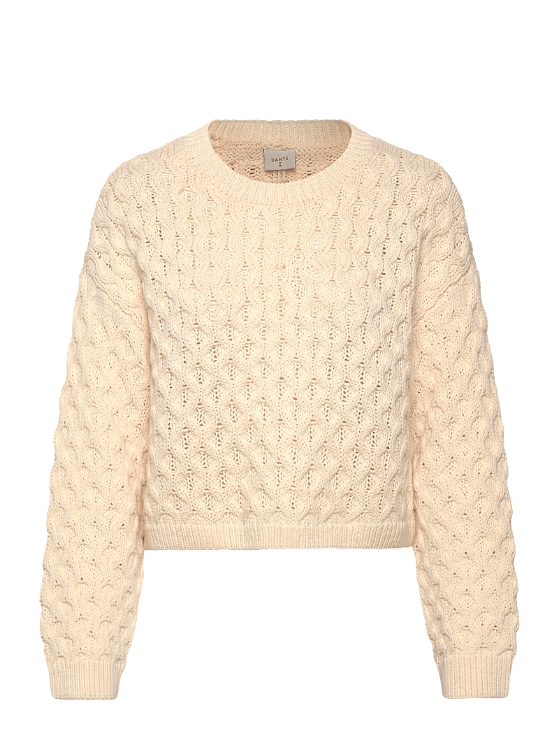 Dante6 - Dante6-Tulsa open back cable sweat - gebreide truien - butter cream - 0