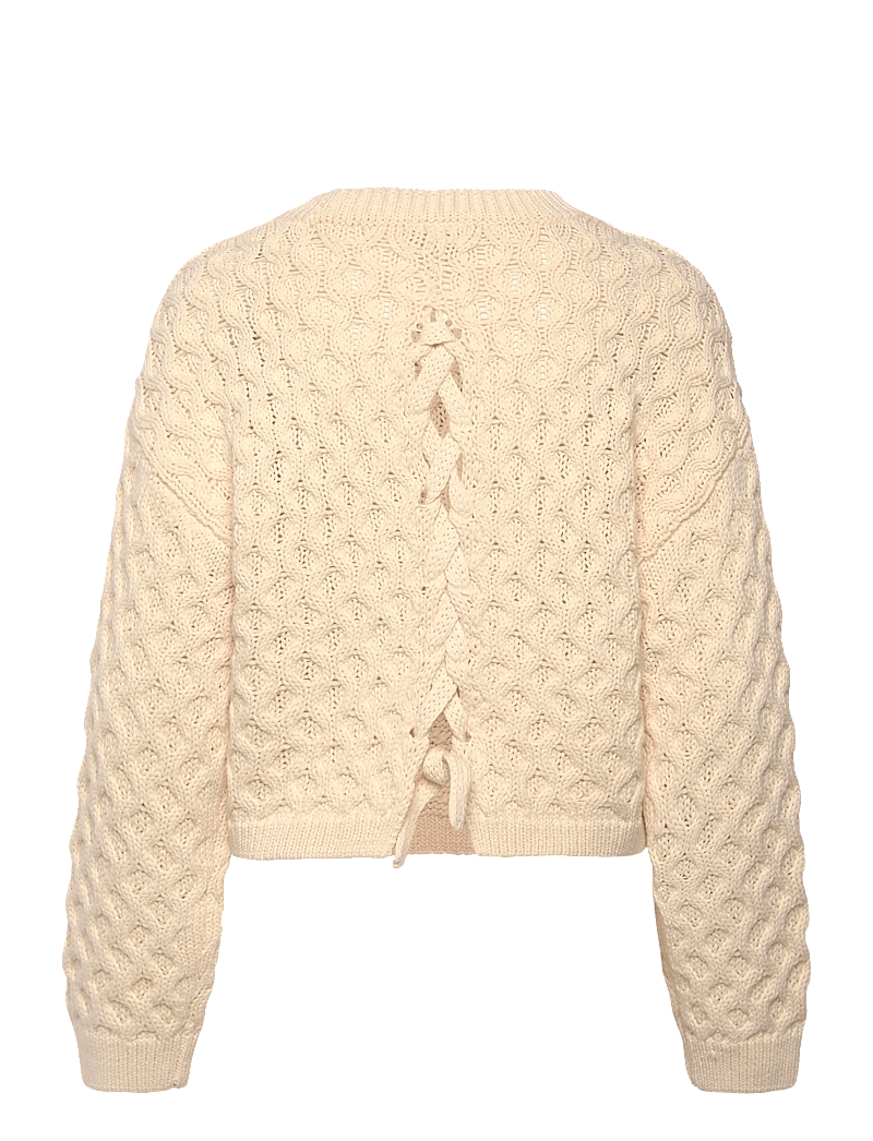 Dante6 - Dante6-Tulsa open back cable sweat - gebreide truien - butter cream - 1