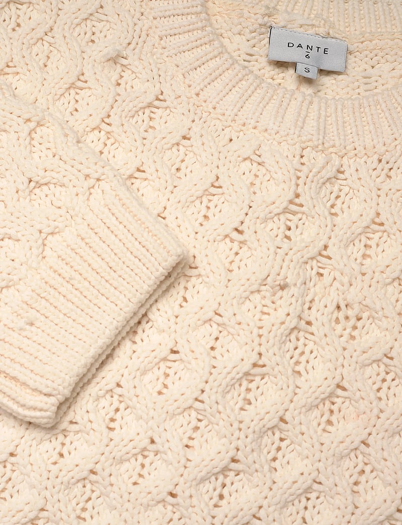 Dante6 - Dante6-Tulsa open back cable sweat - gebreide truien - butter cream - 2