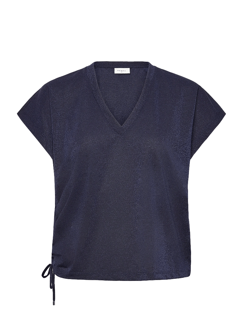 Dante6 - Dante6-Guizy lurex detailed top - t-shirts - sapphire blue - 0