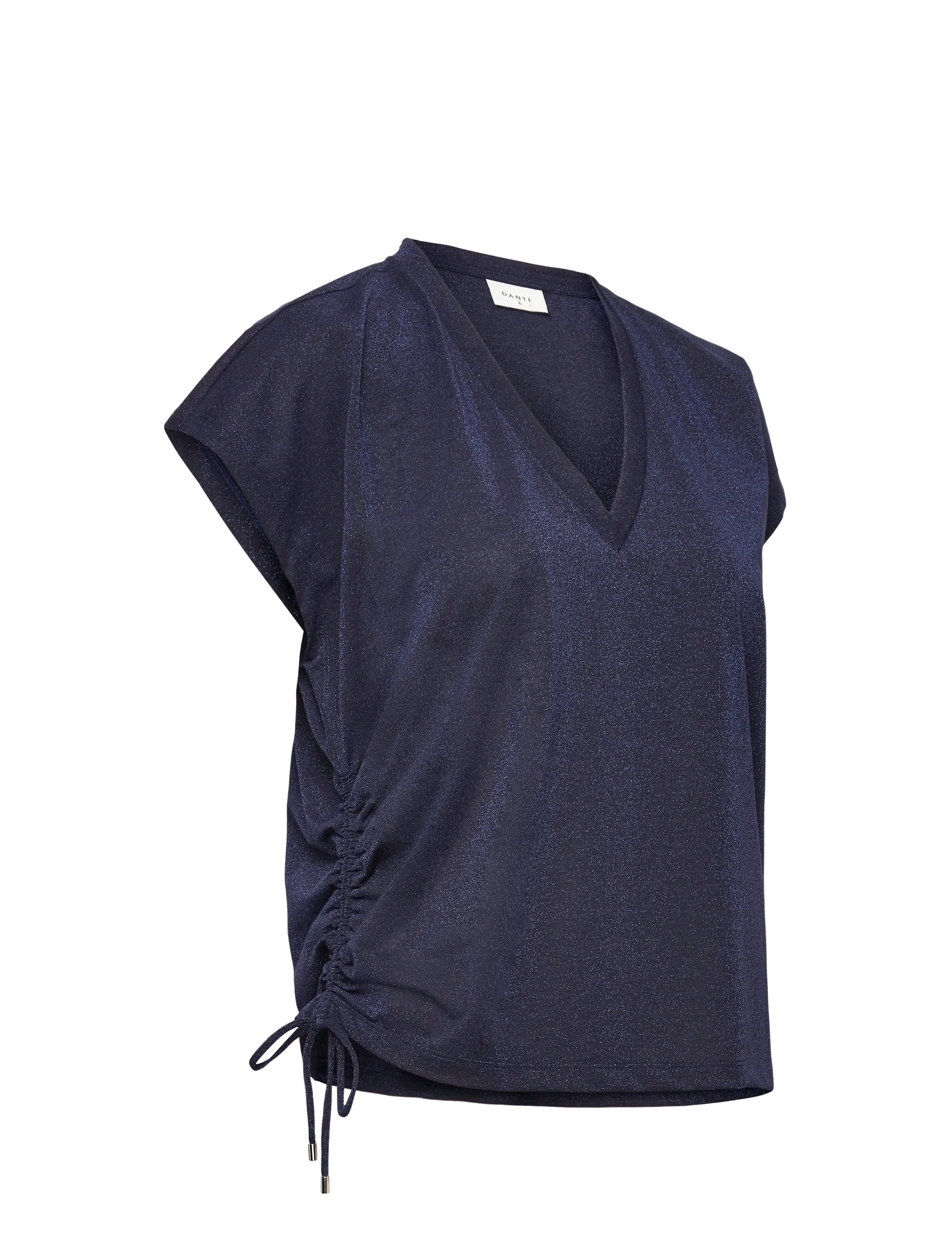 Dante6 - Dante6-Guizy lurex detailed top - t-shirts - sapphire blue - 2