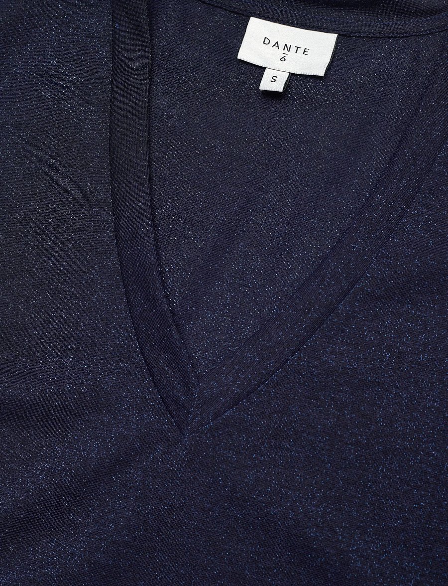 Dante6 - Dante6-Guizy lurex detailed top - t-shirts - sapphire blue - 3