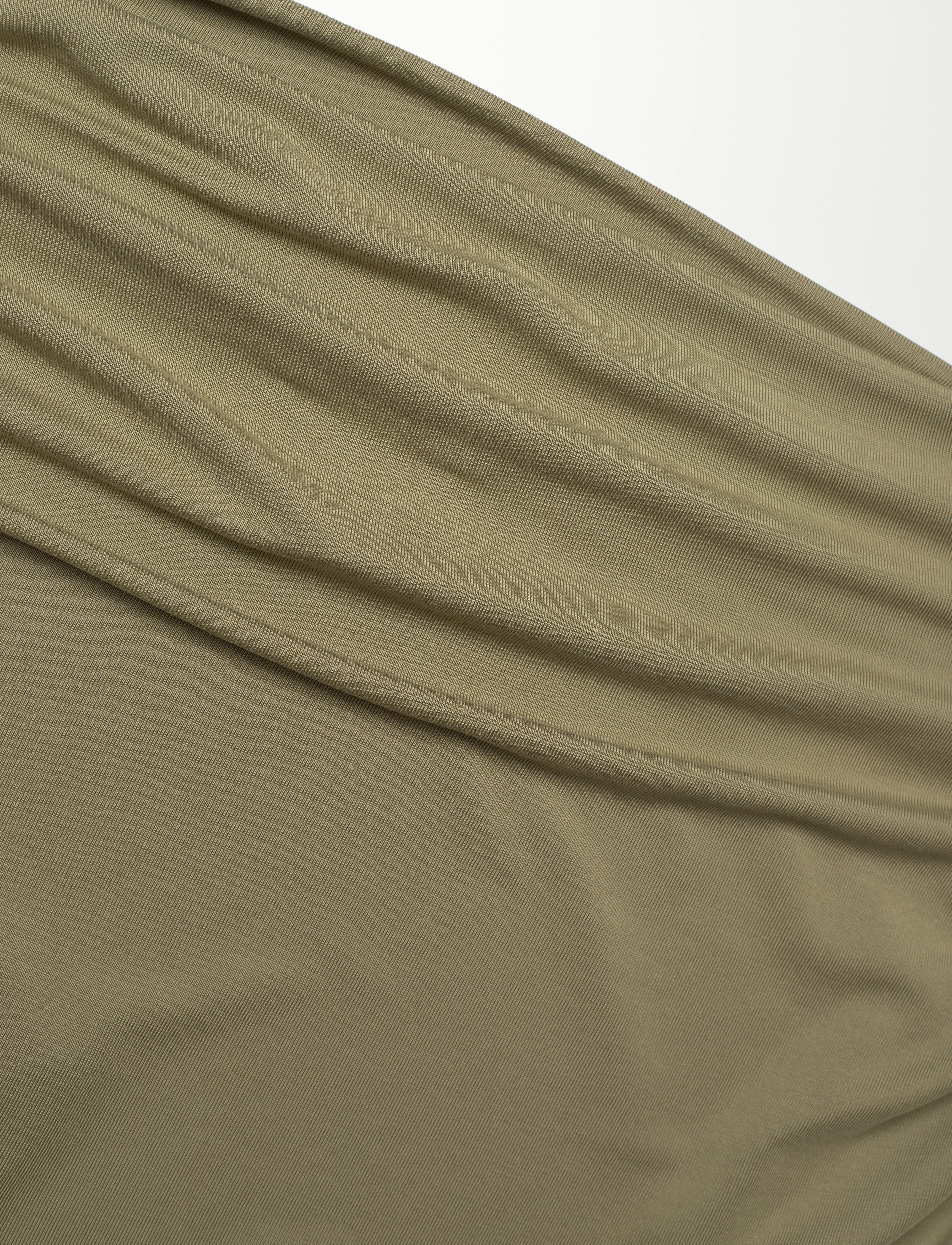 Dante6 - Dante6-Jett off-shoulder jersey dress - maxikleider - olive glow - 5
