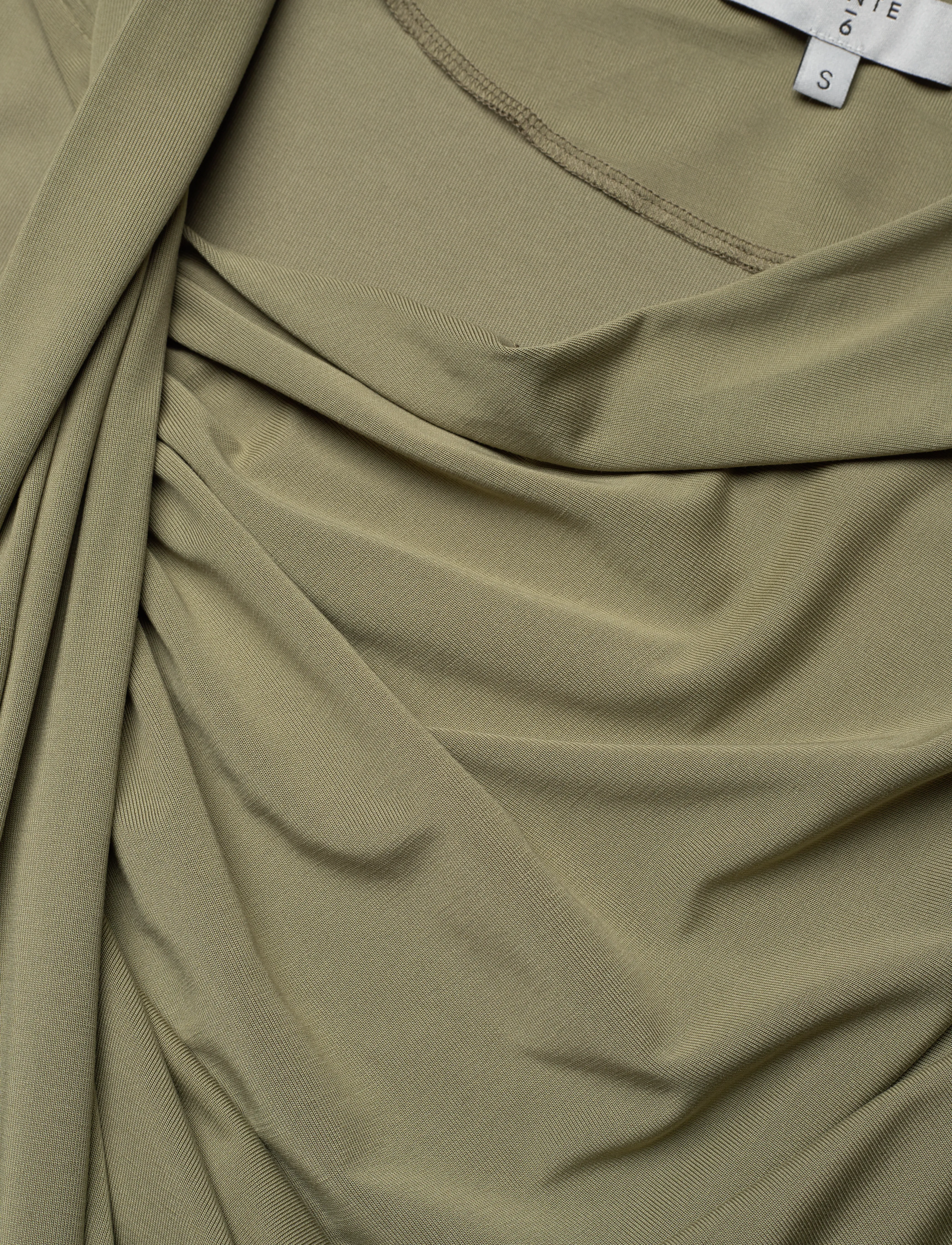 Dante6 - Dante6-Vicente twist detail jersey top - olive glow - 5