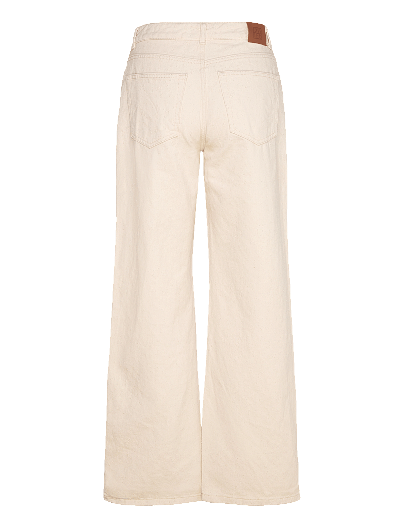 Dante6 - Dante6-Nuit distressed wide leg jeans - hosen mit weitem bein - butter cream - 2