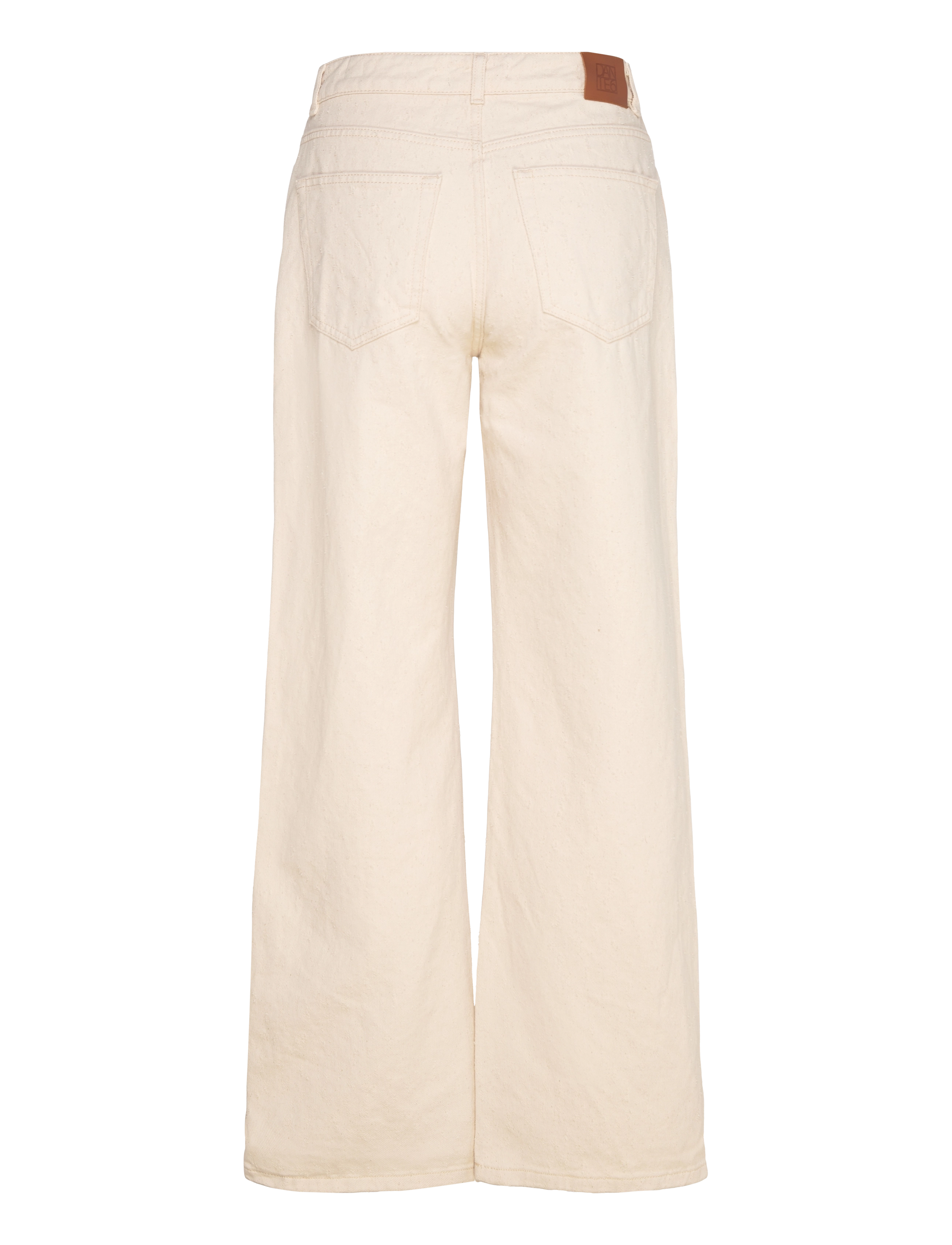 Dante6 - Dante6-Nuit distressed wide leg jeans - wijde broeken - butter cream - 2