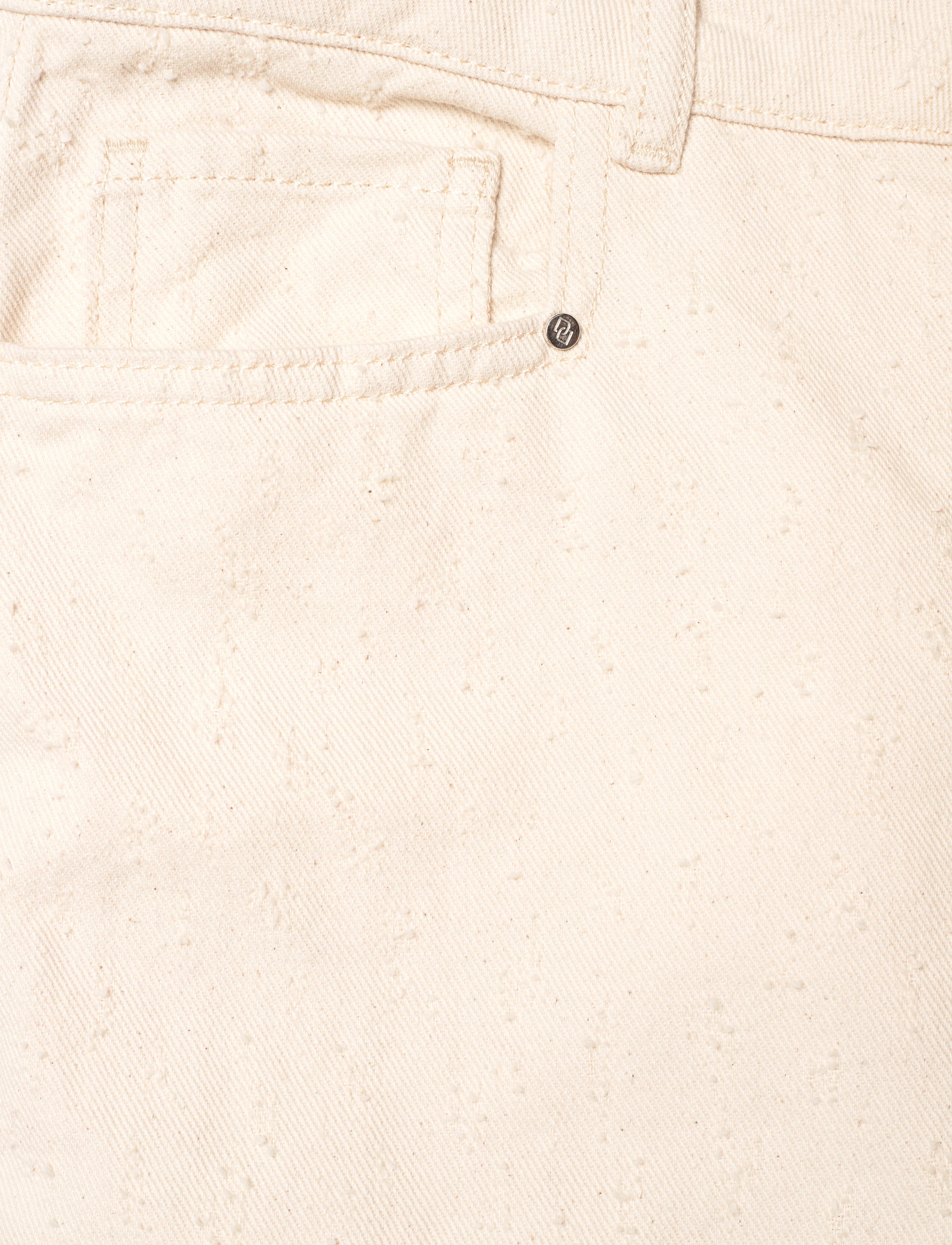 Dante6 - Dante6-Nuit distressed wide leg jeans - wijde broeken - butter cream - 5