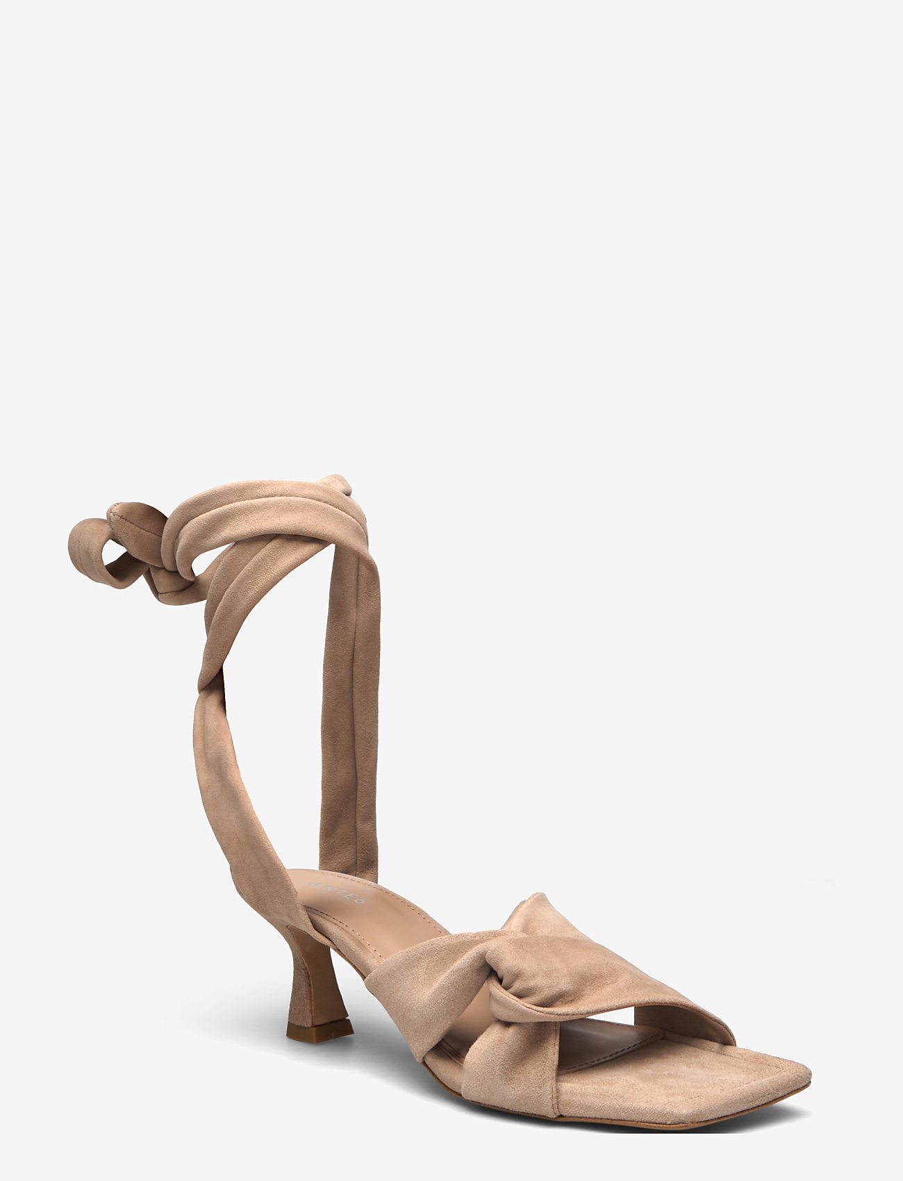 Dante6 - Dante6-Ziya heeled suede sandals - heeled sandals - ginger beige - 1
