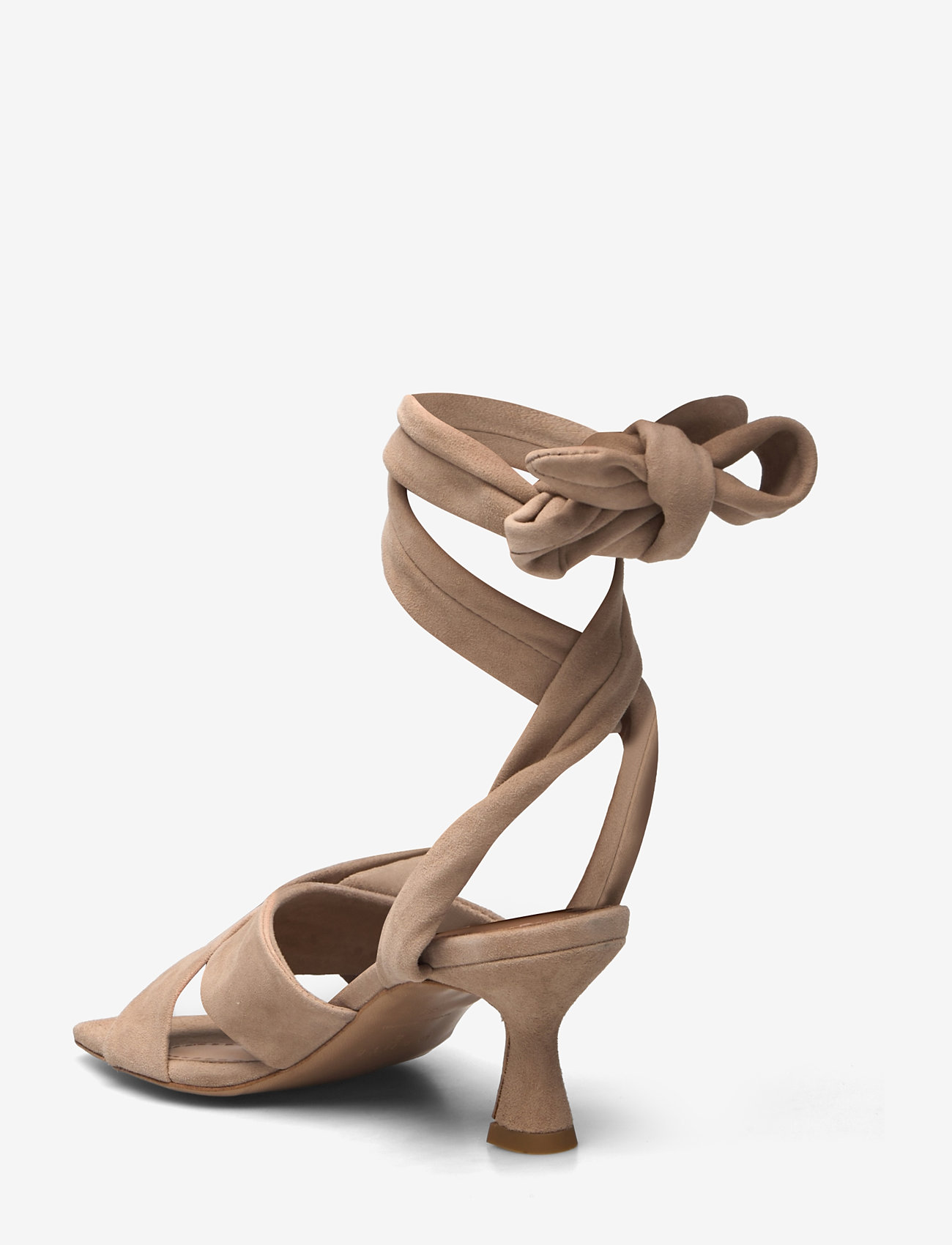 Dante6 - Dante6-Ziya heeled suede sandals - heeled sandals - ginger beige - 3