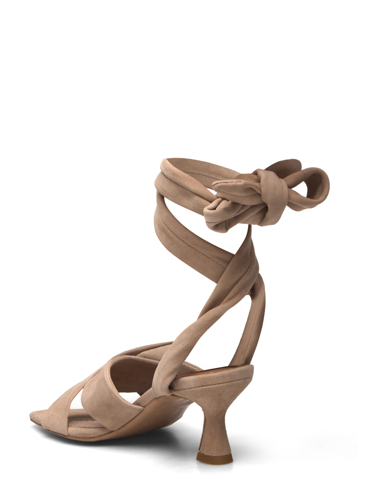 Dante6 - Dante6-Ziya heeled suede sandals - ginger beige - 3