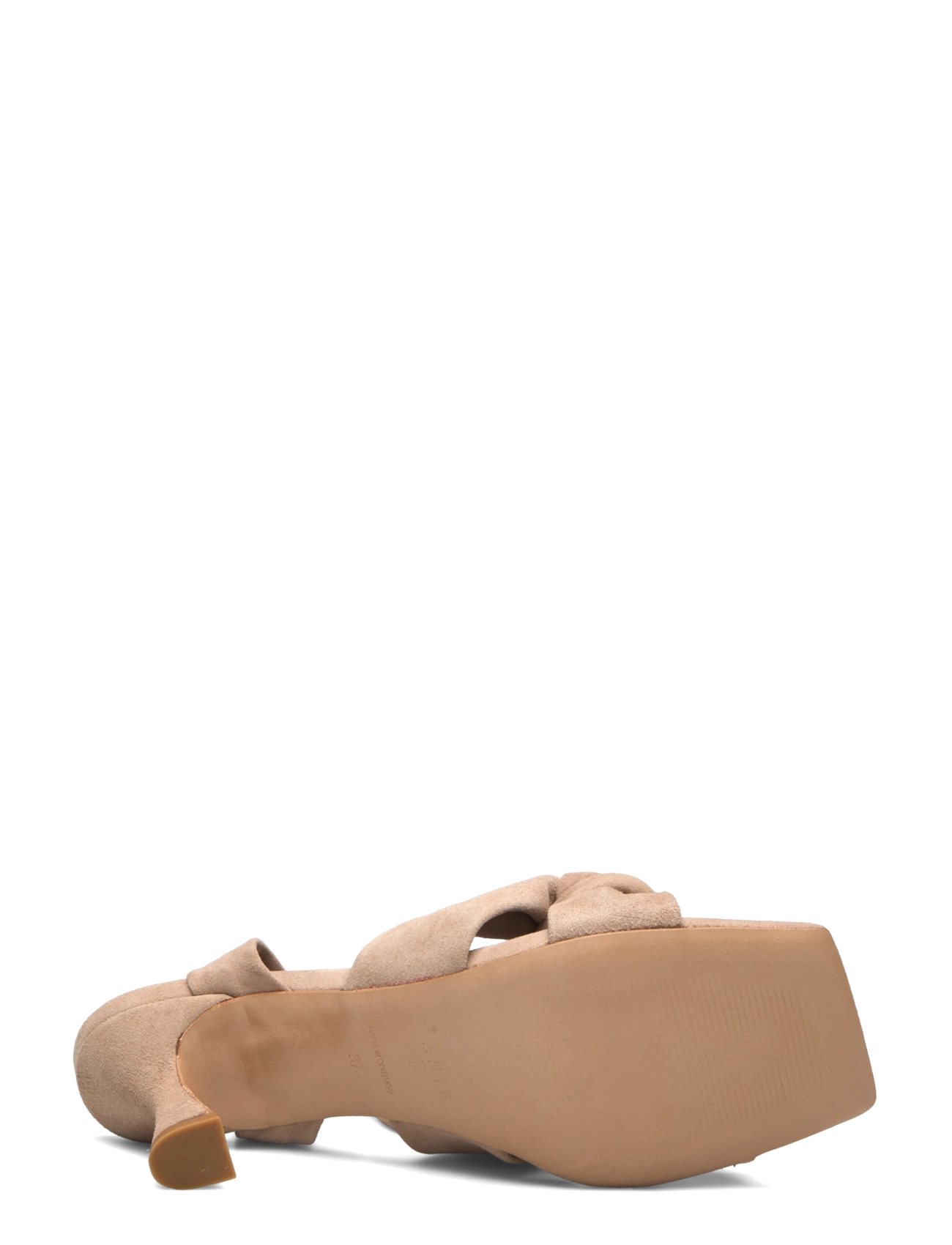 Dante6 - Dante6-Ziya heeled suede sandals - ginger beige - 5
