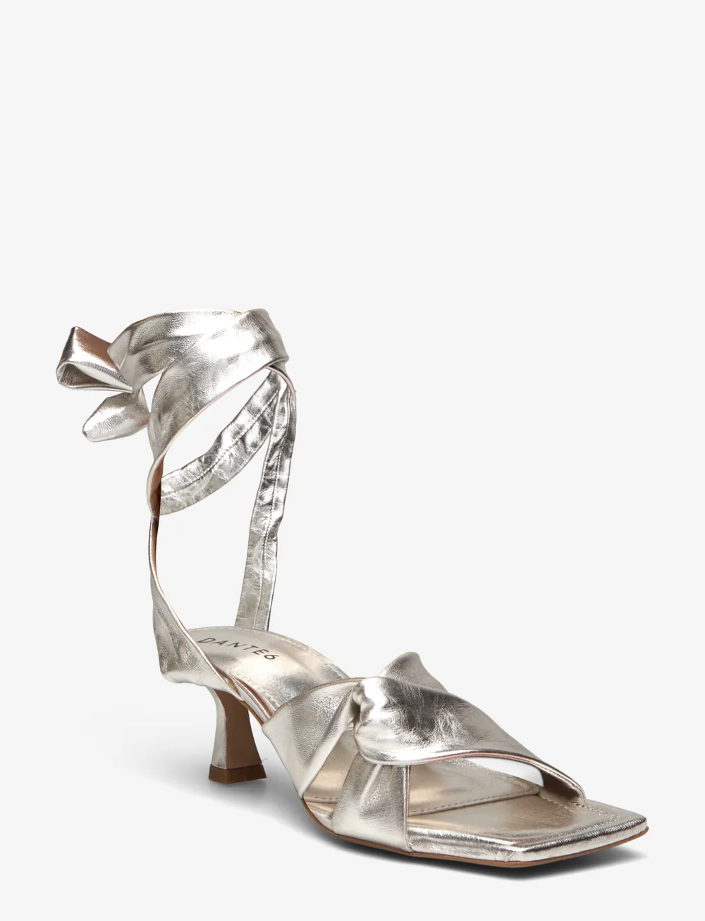 Dante6 - Dante6-Ziya heeled leather sandals - sandales à talons - sunset silver - 1