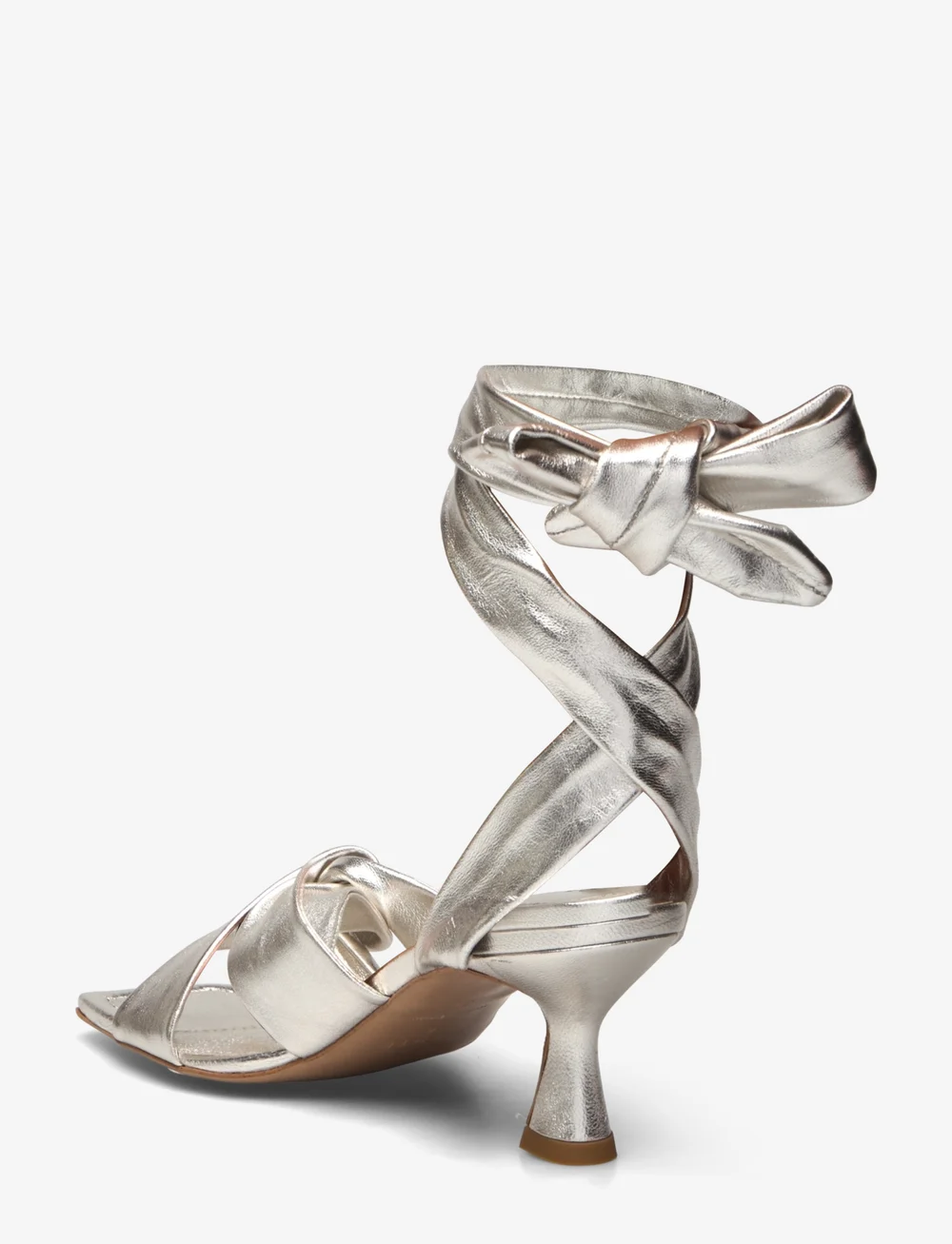Dante6 - Dante6-Ziya heeled leather sandals - sandales à talons - sunset silver - 3