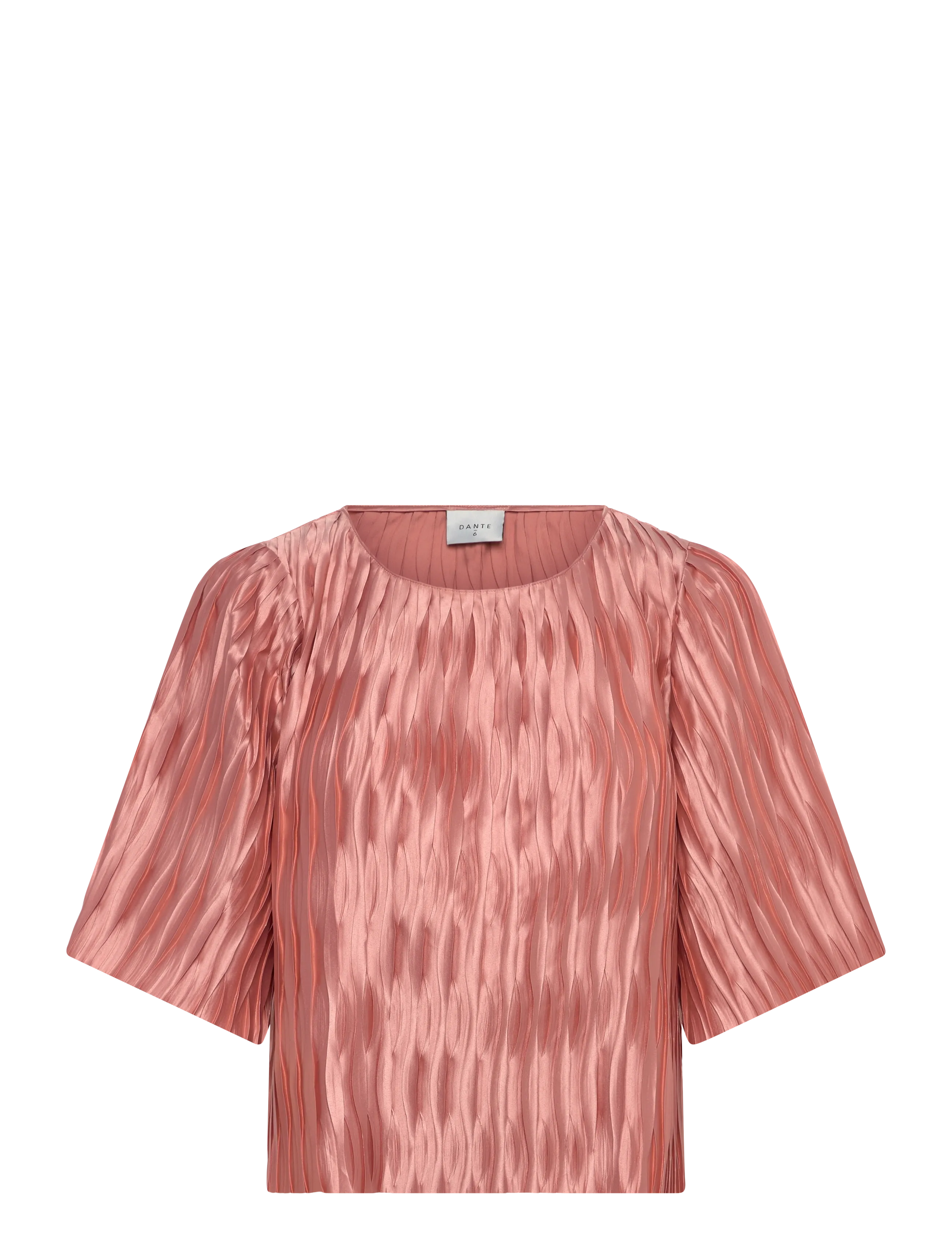 Dante6 Dante6-Lelia plissé top - Dante6 - ANTIQUE BLUSH / pink/rose